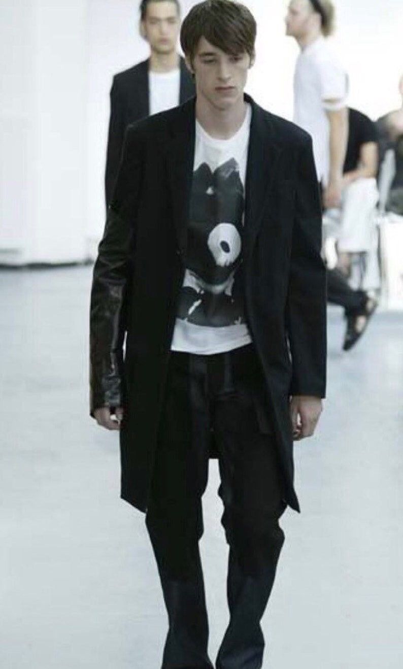 image of Helmut Lang Ss03 Felix The Cat Runway T Shirt in White, Men's (Size Small)