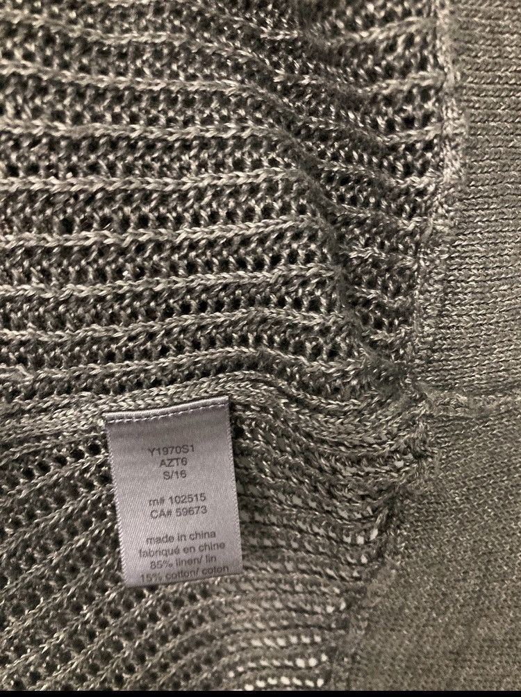 John Varvatos Knit linen cardigan. Large Size US L / EU 52-54 / 3 - 7 Thumbnail