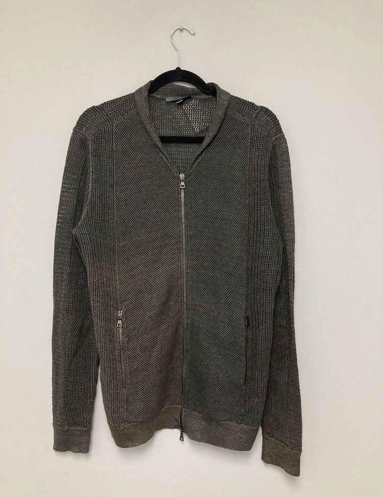 John Varvatos Knit linen cardigan. Large Size US L / EU 52-54 / 3 - 4 Thumbnail