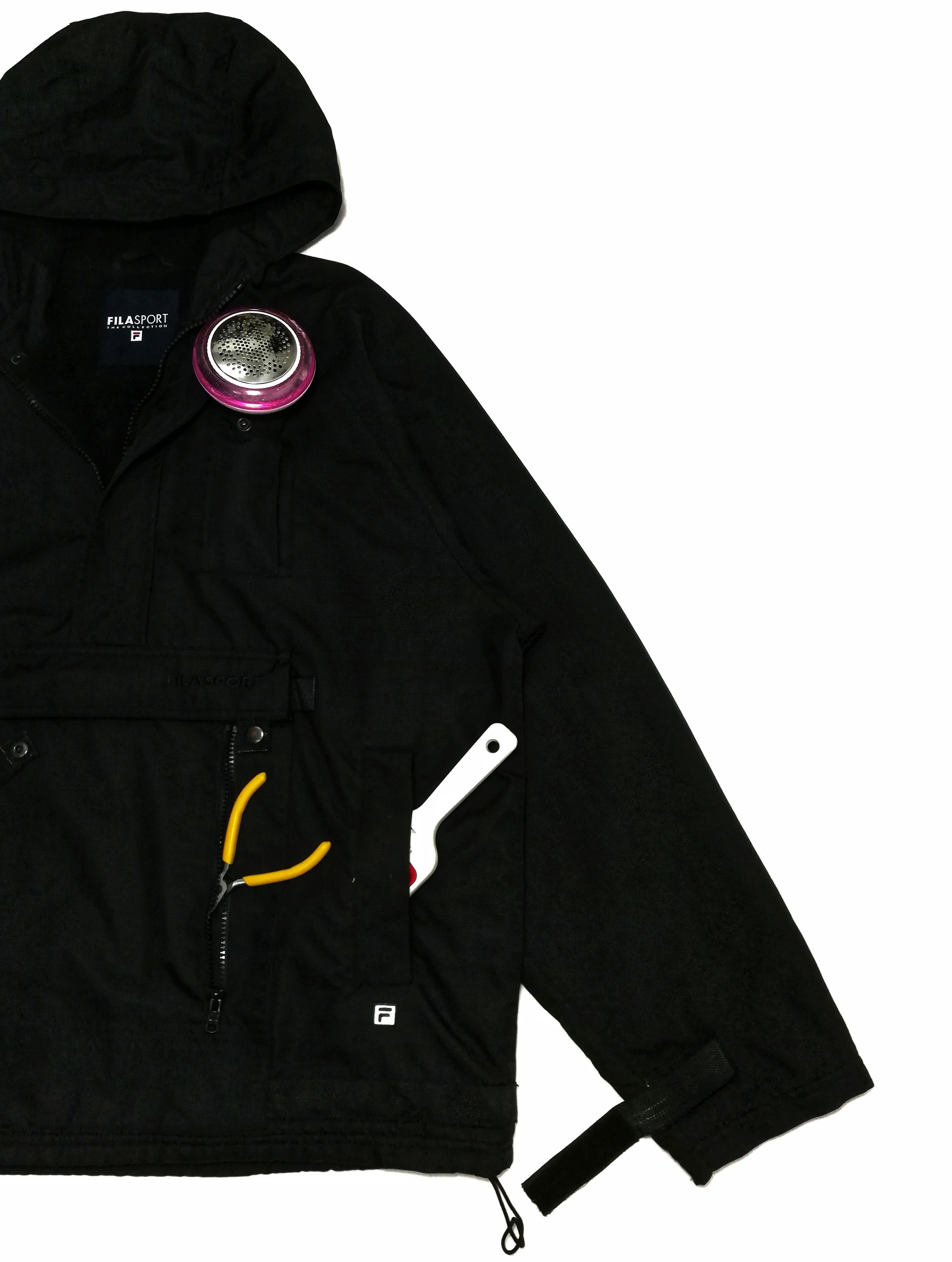 Fila × Sports Specialties 🔥GRAIL Rare Fila Sport Anorak Pullover Multipocket Hoodie Size US L / EU 52-54 / 3 - 3 Thumbnail