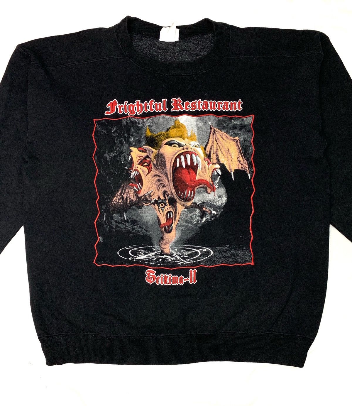 Band Tees RARE‼️ 🇯🇵 Frightful Restaurant SEIKIMA ll Sweatshirts Size US L / EU 52-54 / 3 - 2 Thumbnail
