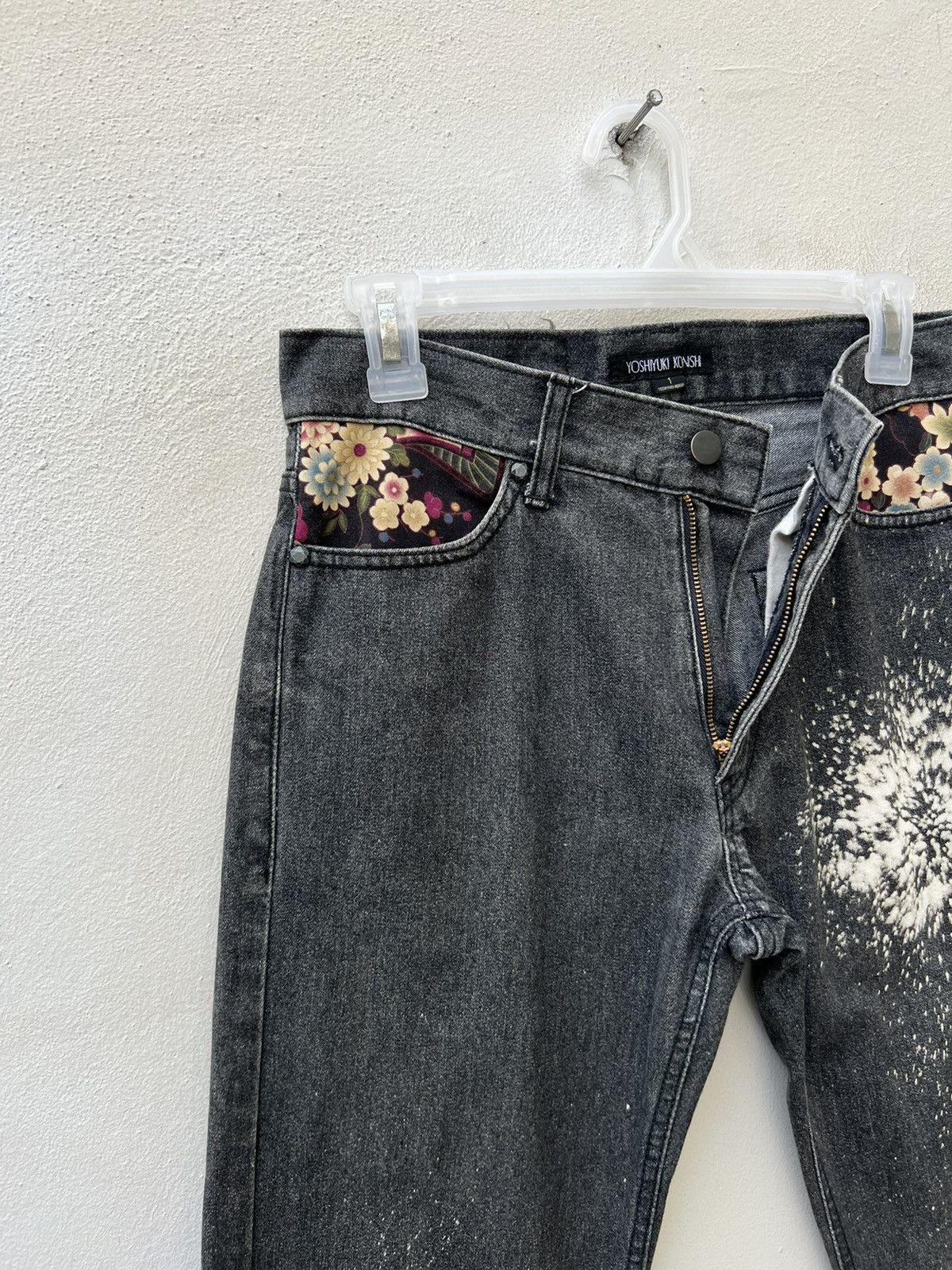 Yoshiyuki Konishi Yoshiyuki Konishi " Art of Firework " Denim Jeans Size US 30 / EU 46 - 9 Thumbnail