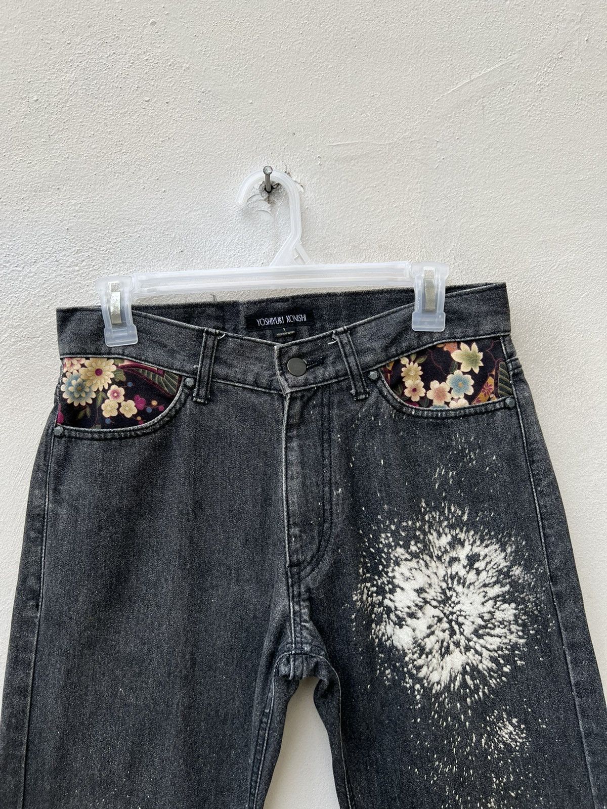 Yoshiyuki Konishi Yoshiyuki Konishi " Art of Firework " Denim Jeans Size US 30 / EU 46 - 7 Thumbnail