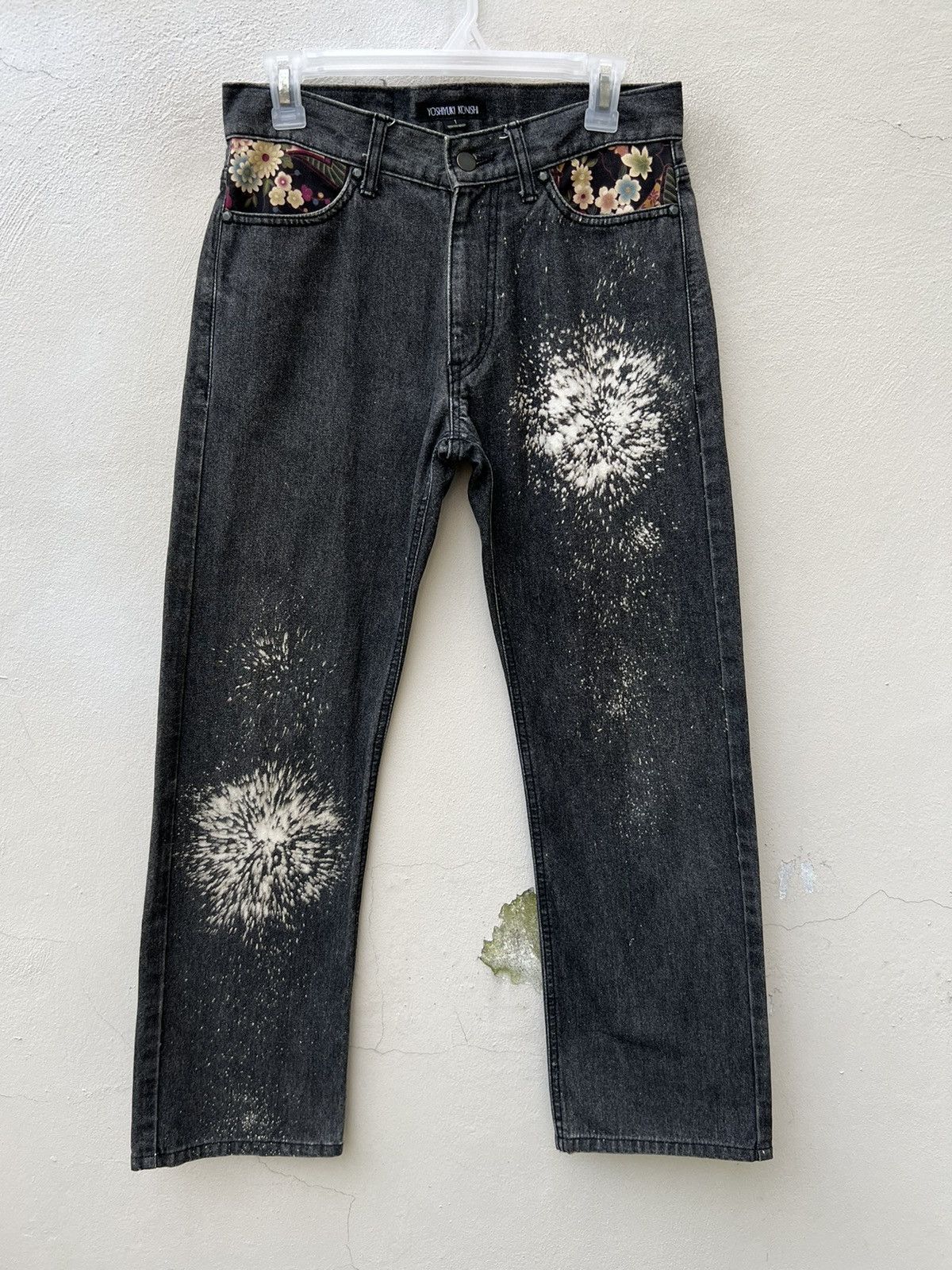 Yoshiyuki Konishi Yoshiyuki Konishi " Art of Firework " Denim Jeans Size US 30 / EU 46 - 6 Thumbnail