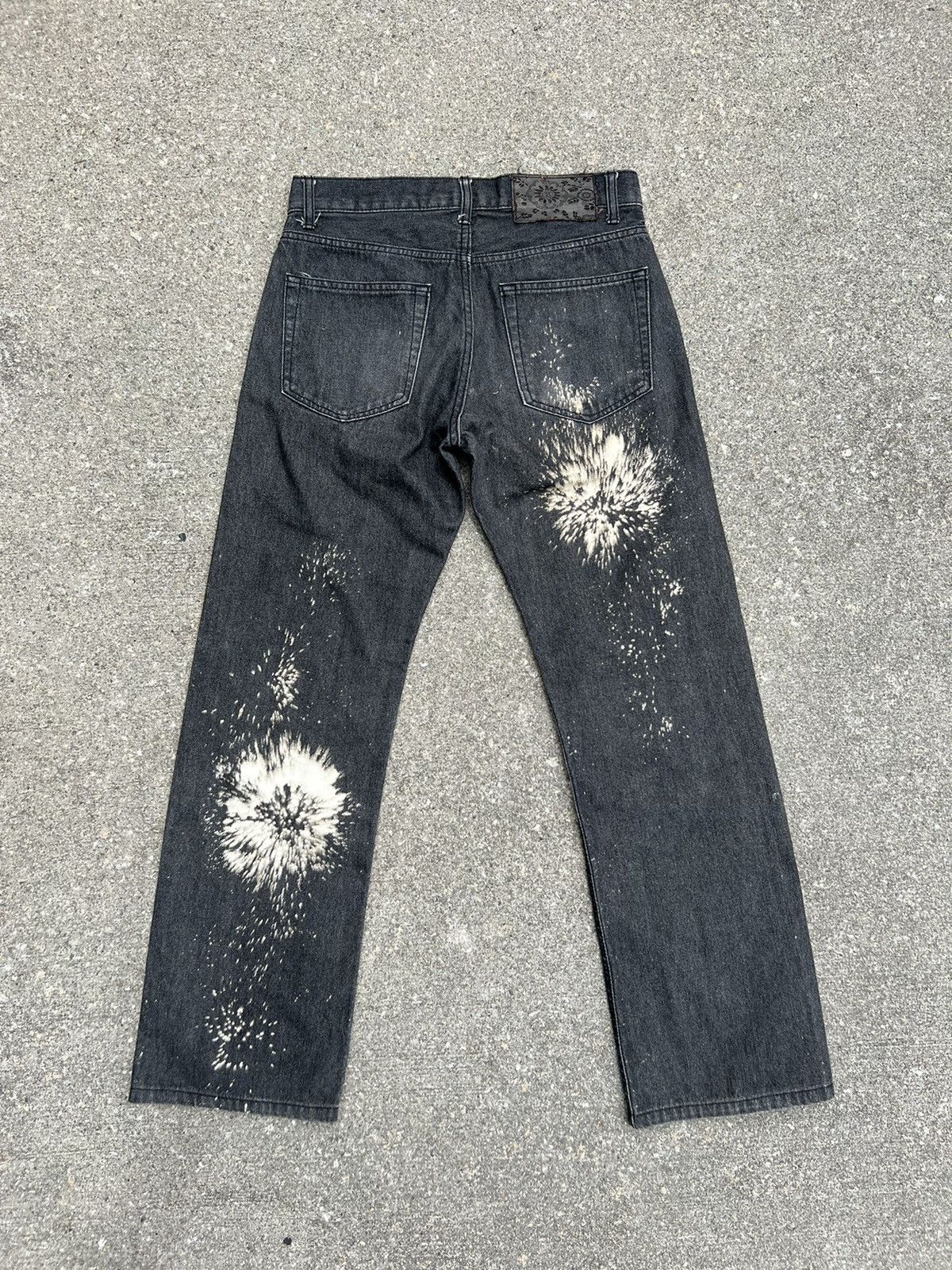 Yoshiyuki Konishi Yoshiyuki Konishi " Art of Firework " Denim Jeans Size US 30 / EU 46 - 5 Thumbnail