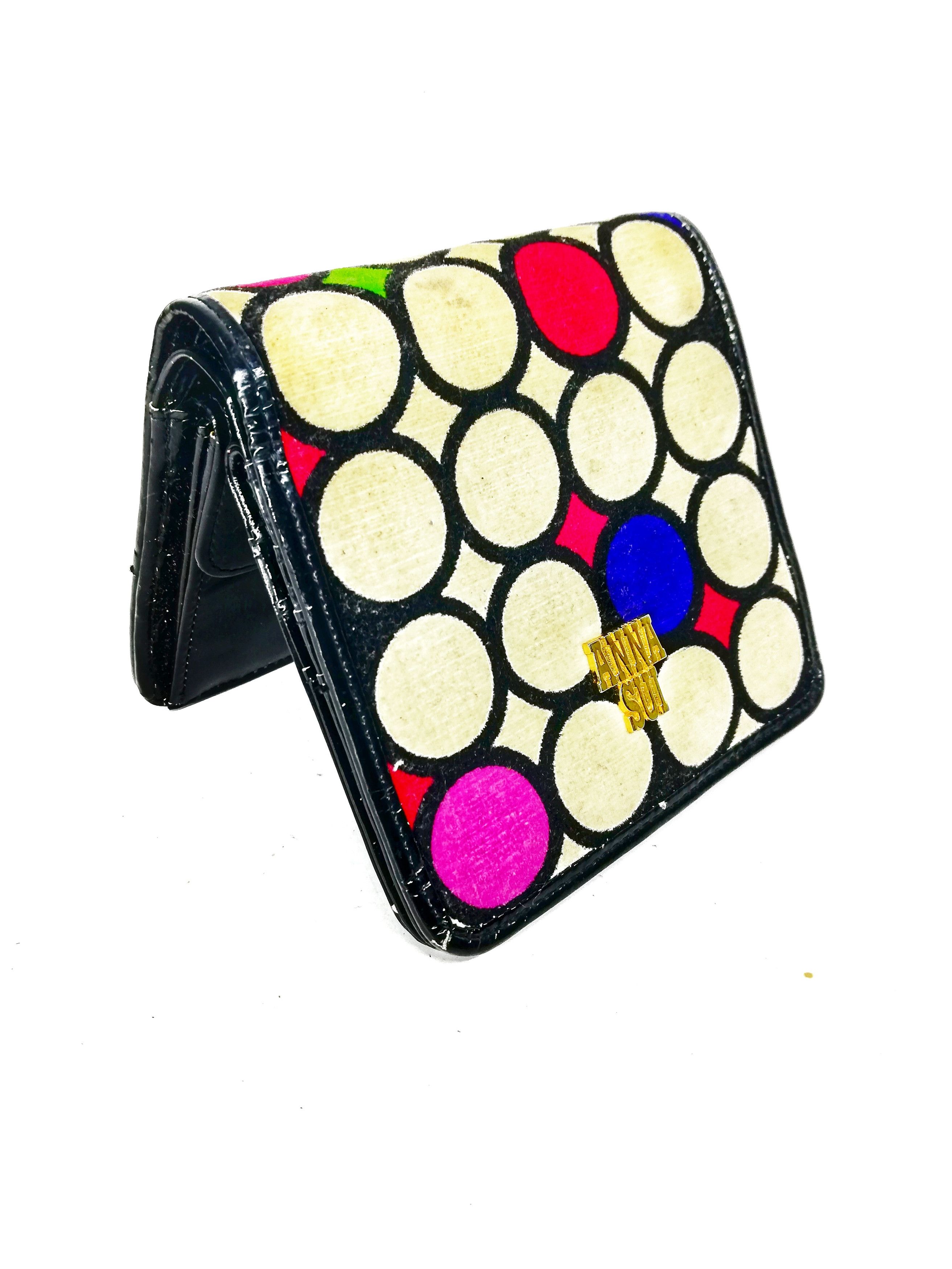 Anna Sui × Japanese Brand × Velvet 🔥DOPE 🇯🇵 Anna Sui Velvet Coin Multicolor Wallets Bag Size ONE SIZE - 1 Thumbnail