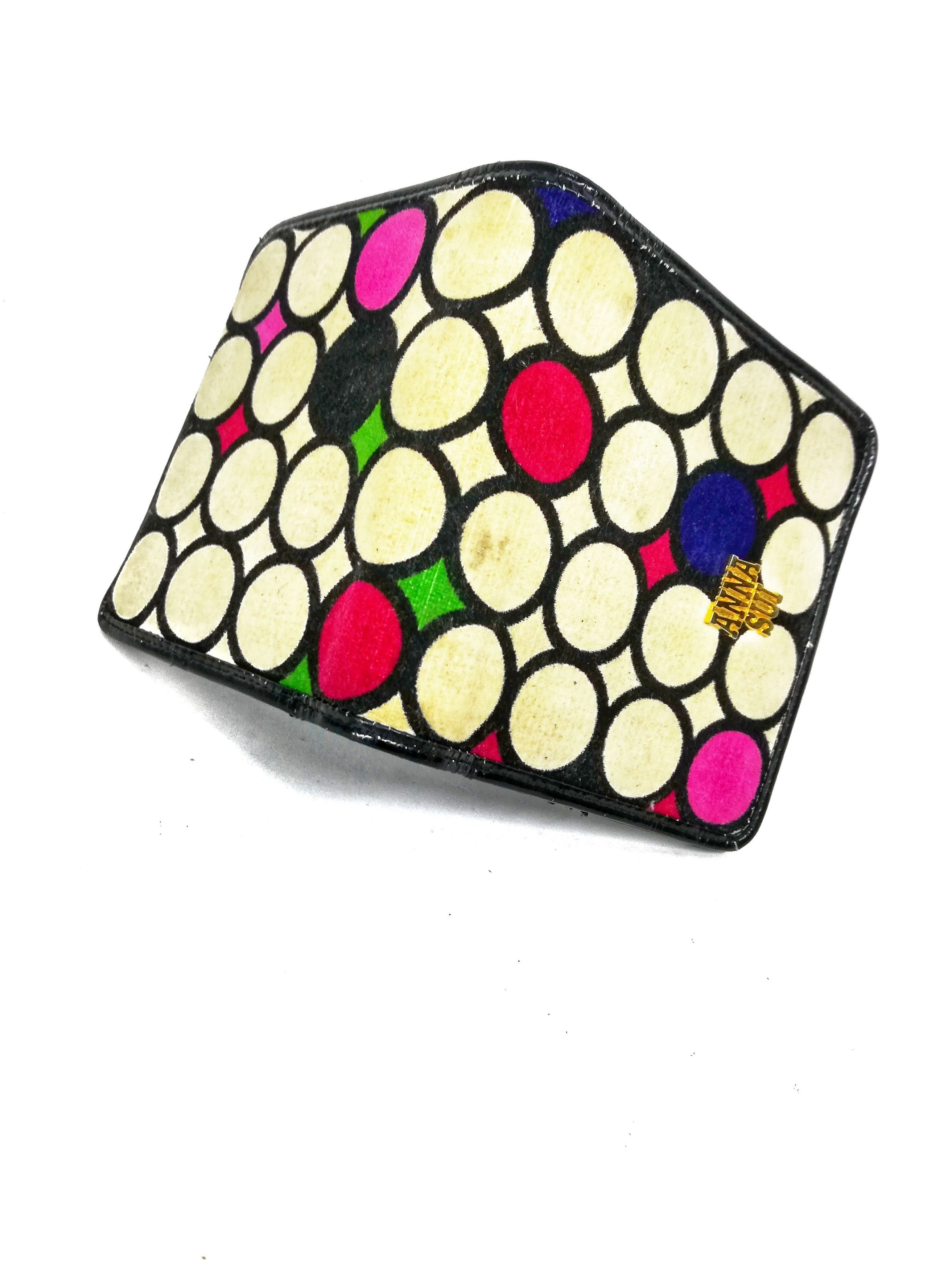 Anna Sui × Japanese Brand × Velvet 🔥DOPE 🇯🇵 Anna Sui Velvet Coin Multicolor Wallets Bag Size ONE SIZE - 2 Thumbnail