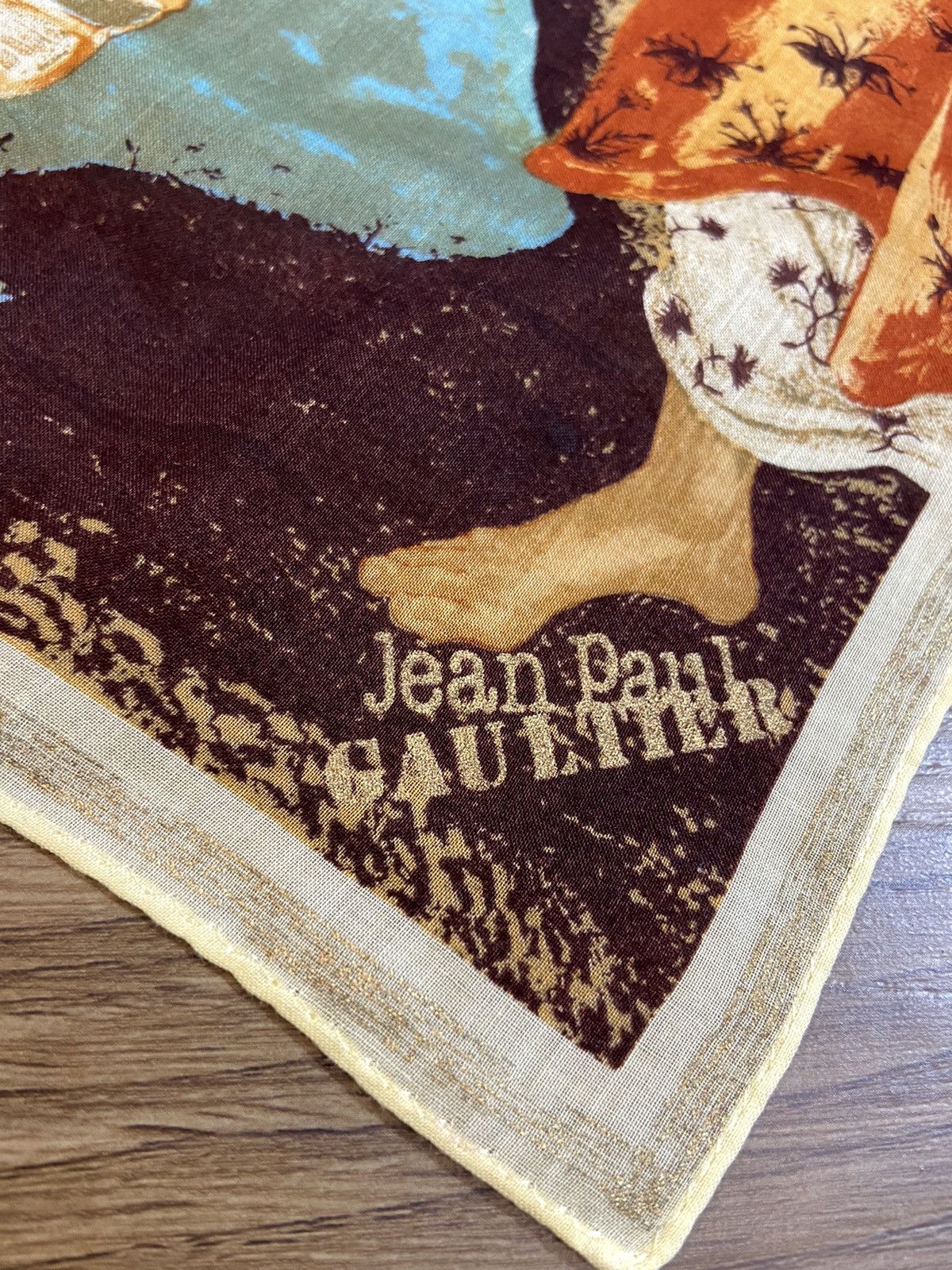 Jean Paul Gaultier Jean Paul Gaultier JPG Handkerchief/Neckerchief/Bandanna Size ONE SIZE - 2 Thumbnail