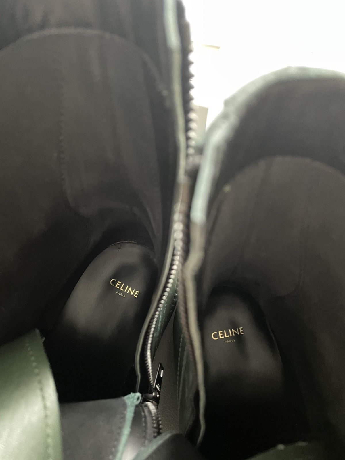 Celine × Hedi Slimane Limited Edition Celine by Hedi Runway Ranger Leather Boots Size US 10.5 / EU 43-44 - 13 Thumbnail