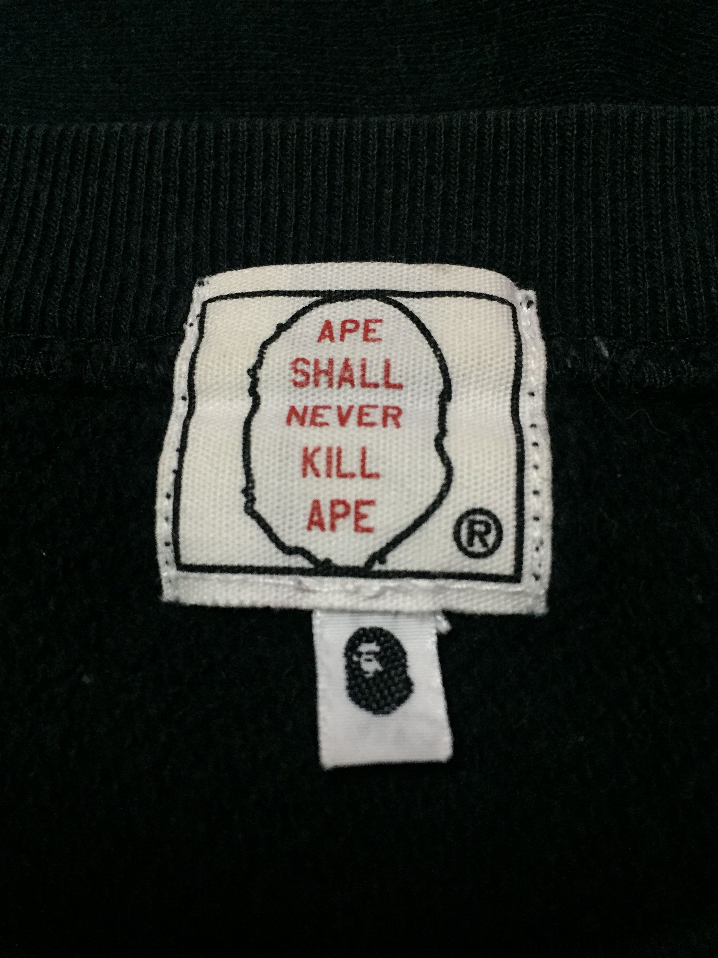Bape A Bathing Ape Sweatshirt Size XS Size US XS / EU 42 / 0 - 4 Thumbnail