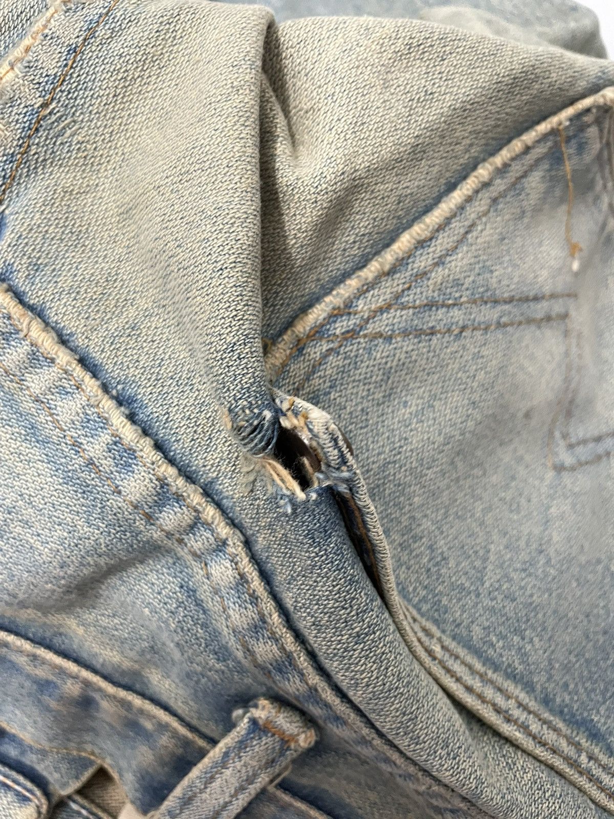 Wrangler Vintage Wrangler Distressed Denim Jeans Size US 32 / EU 48 - 12 Thumbnail