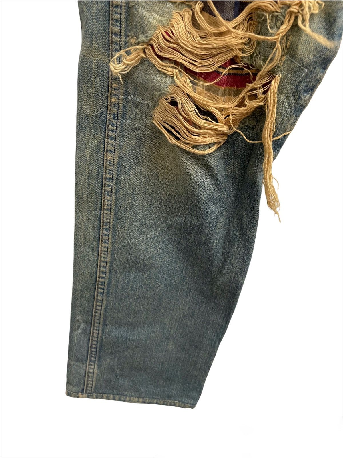 Wrangler Vintage Wrangler Distressed Denim Jeans Size US 32 / EU 48 - 4 Thumbnail