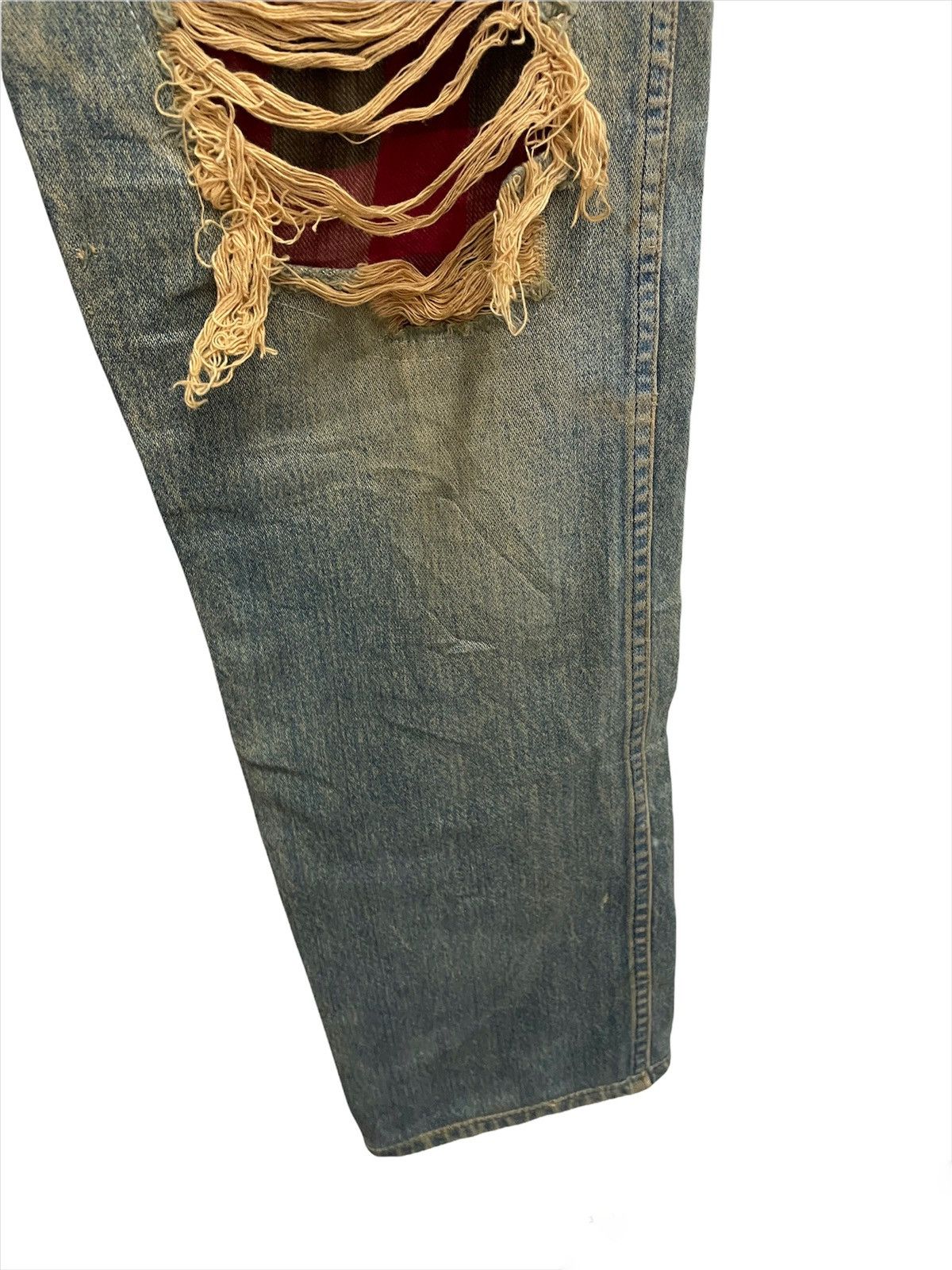 Wrangler Vintage Wrangler Distressed Denim Jeans Size US 32 / EU 48 - 5 Thumbnail