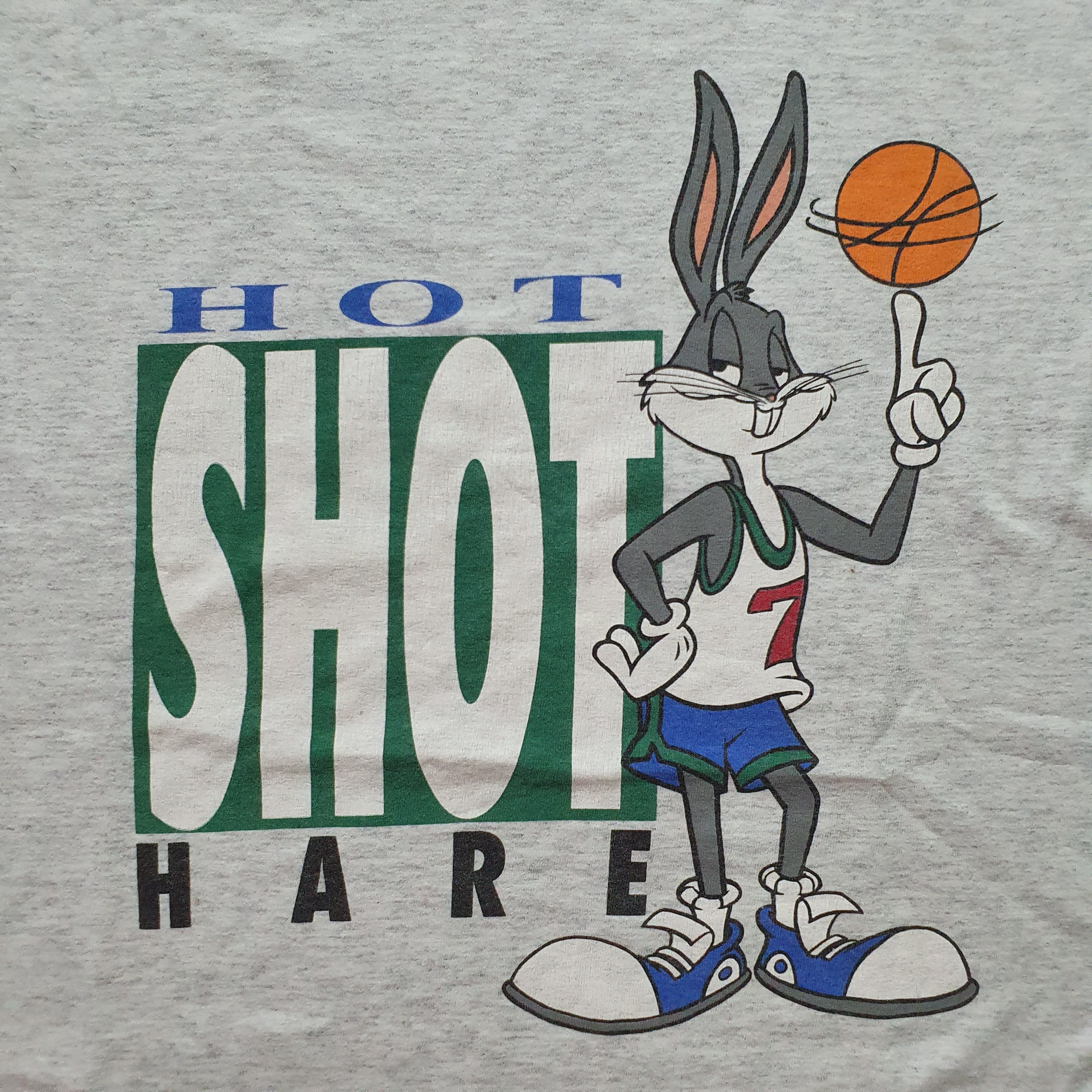 Vintage × Warner Bros 1991 Warner Bros Single stitch Bugs Bunny Vintage tee Size US L / EU 52-54 / 3 - 12 Thumbnail
