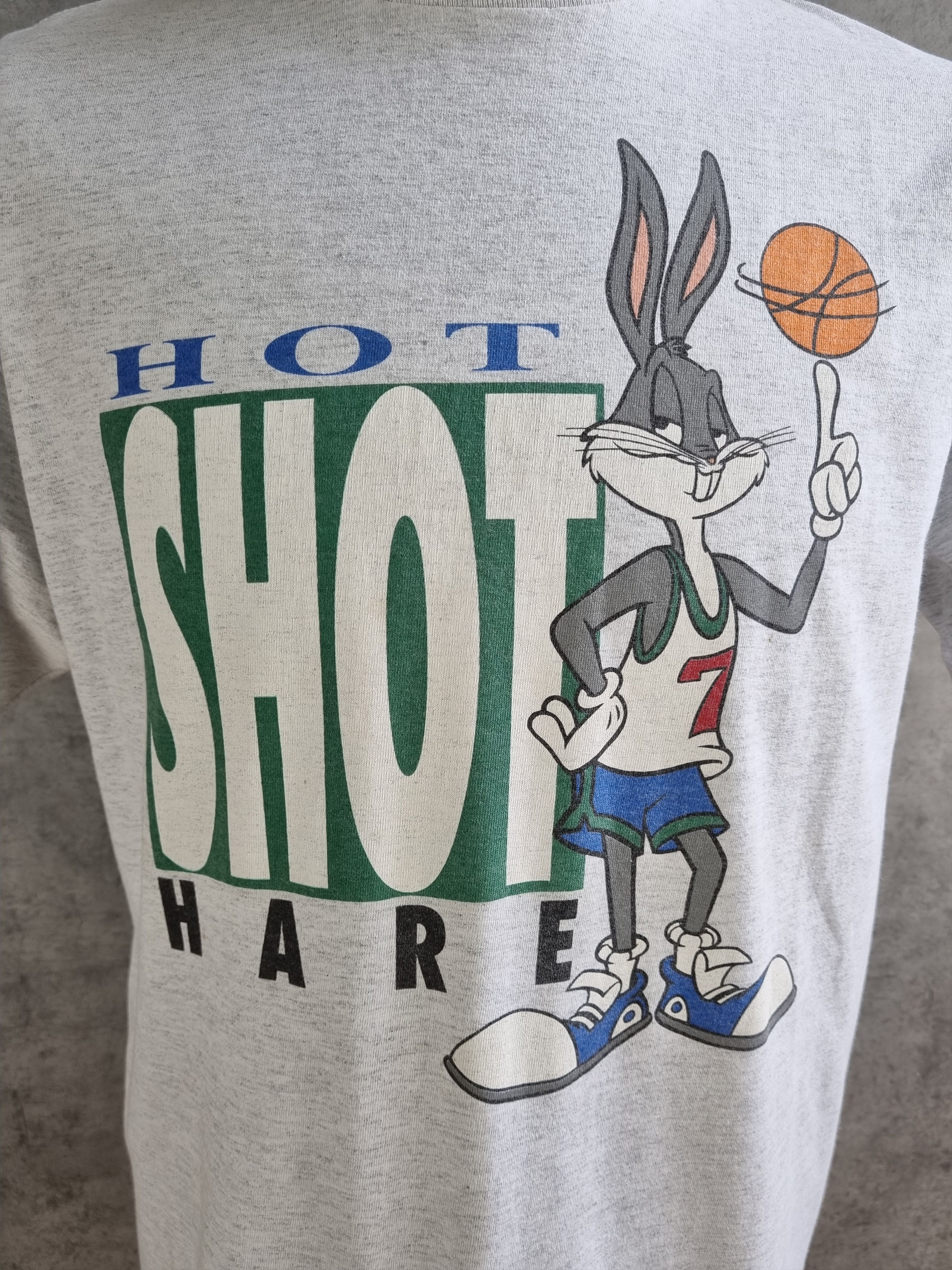 Vintage × Warner Bros 1991 Warner Bros Single stitch Bugs Bunny Vintage tee Size US L / EU 52-54 / 3 - 4 Thumbnail
