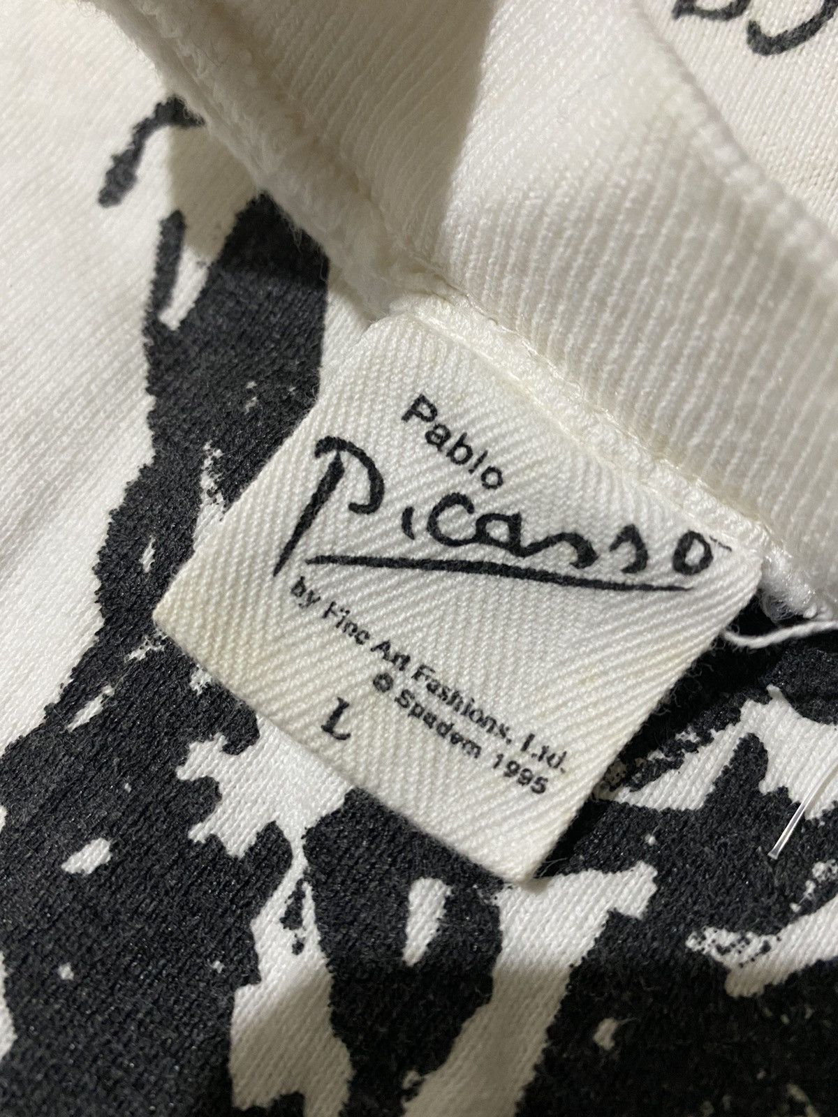 Paloma Picasso Vintage 90s Picasso Spadem Sweatshirt Size US L / EU 52-54 / 3 - 9 Thumbnail