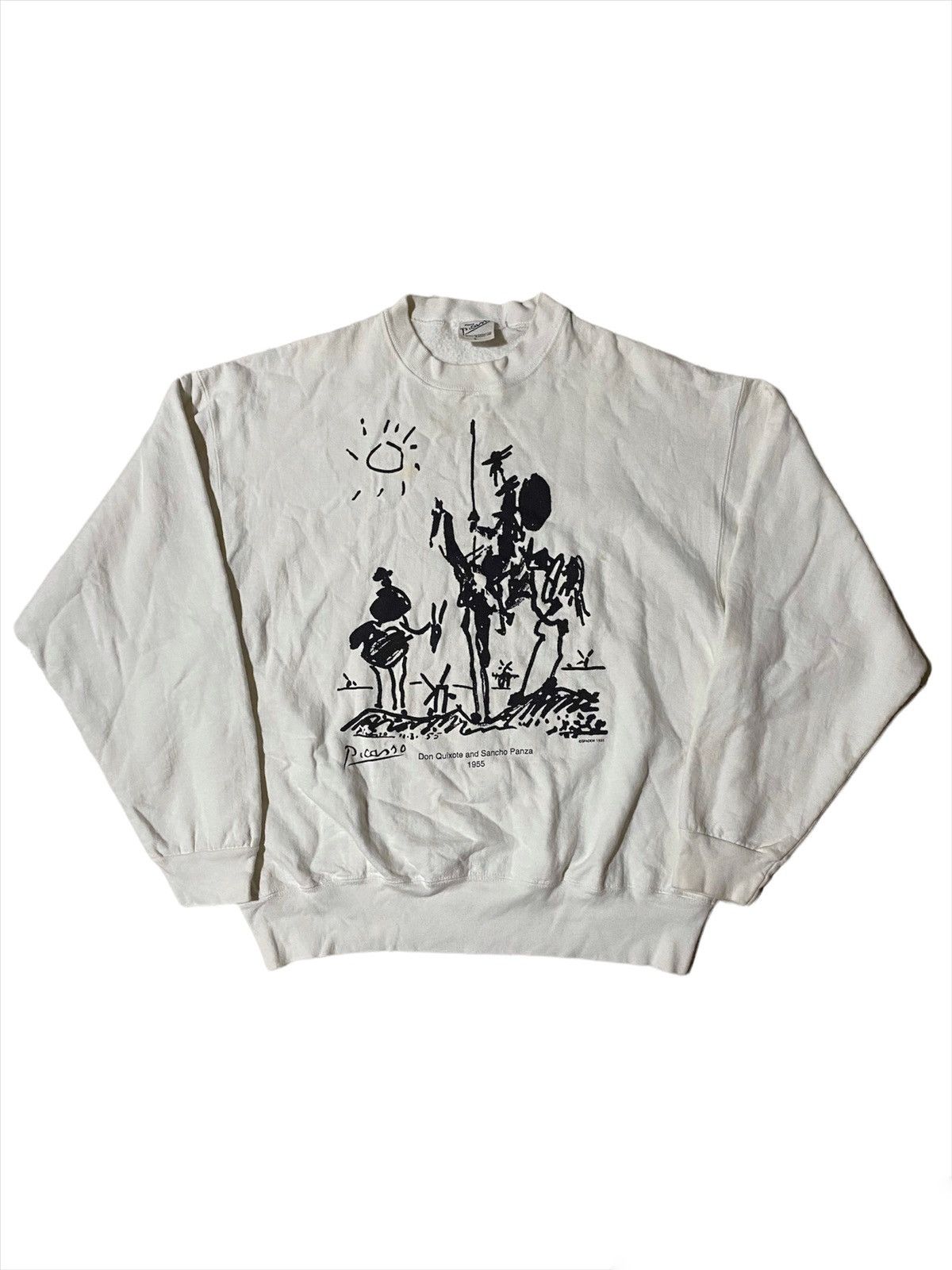 Paloma Picasso Vintage 90s Picasso Spadem Sweatshirt Size US L / EU 52-54 / 3 - 2 Thumbnail