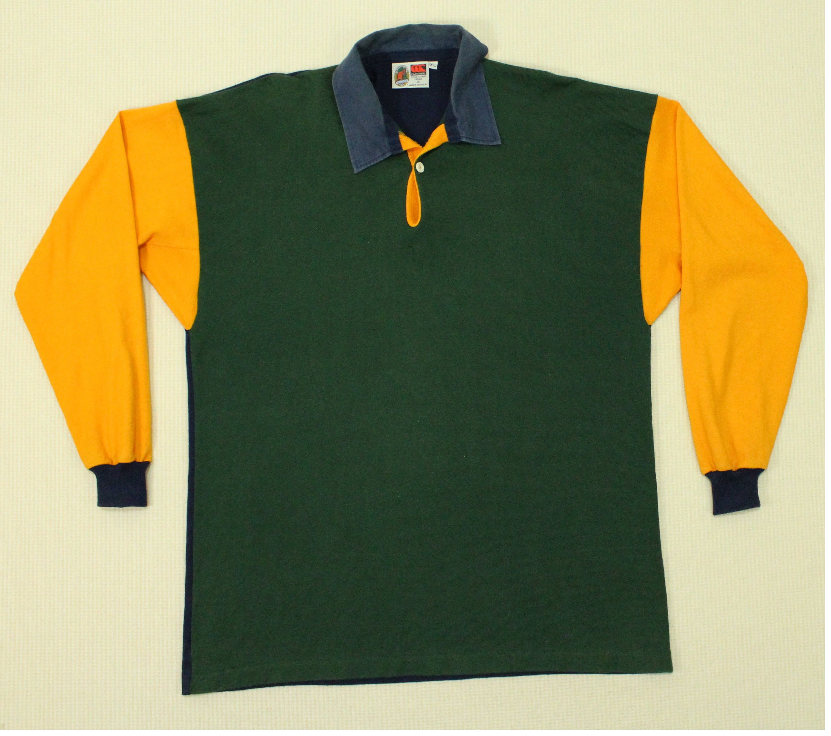 Canterbury of New Zealand × Vintage Vintage CANTERBURY OF NEW ZEALAND Shirt Rugby Australia Size US XL / EU 56 / 4 - 5 Thumbnail