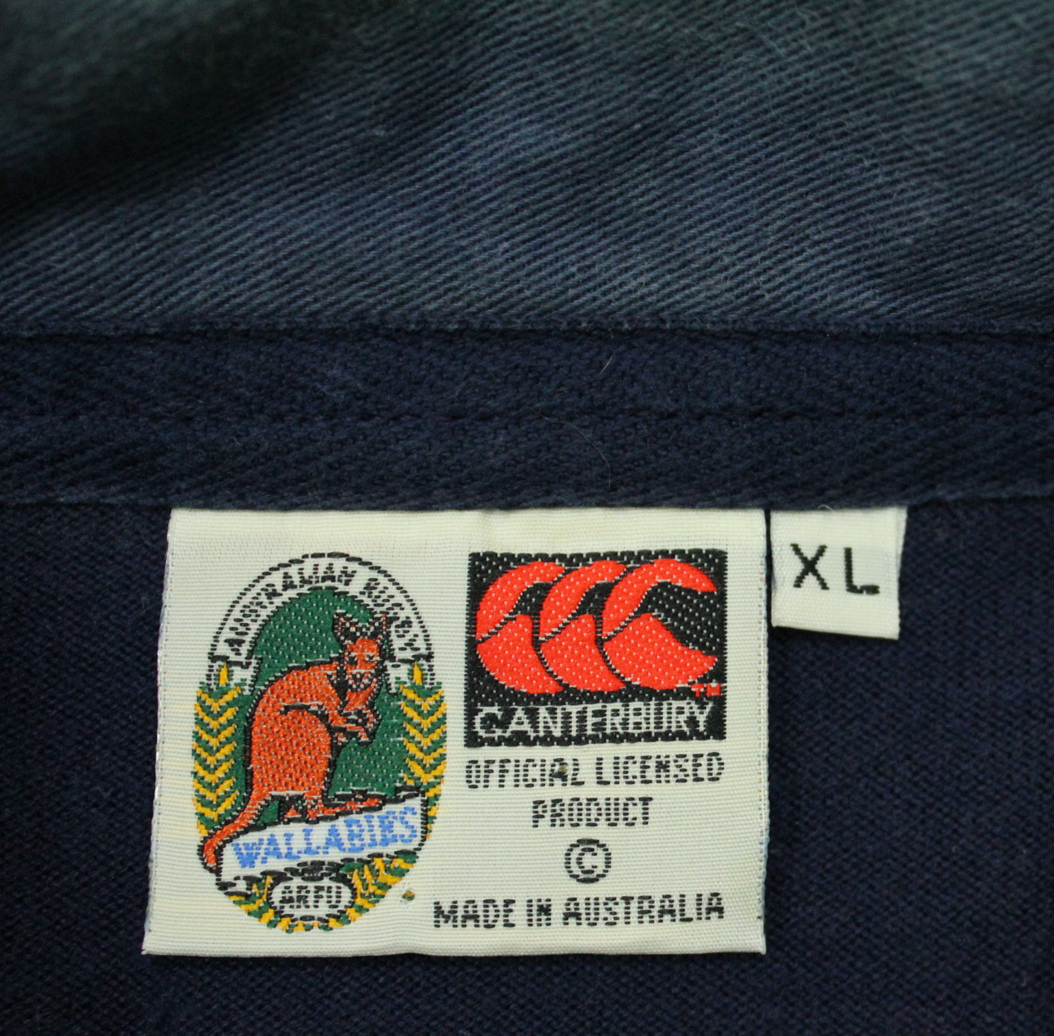 Canterbury of New Zealand × Vintage Vintage CANTERBURY OF NEW ZEALAND Shirt Rugby Australia Size US XL / EU 56 / 4 - 8 Thumbnail