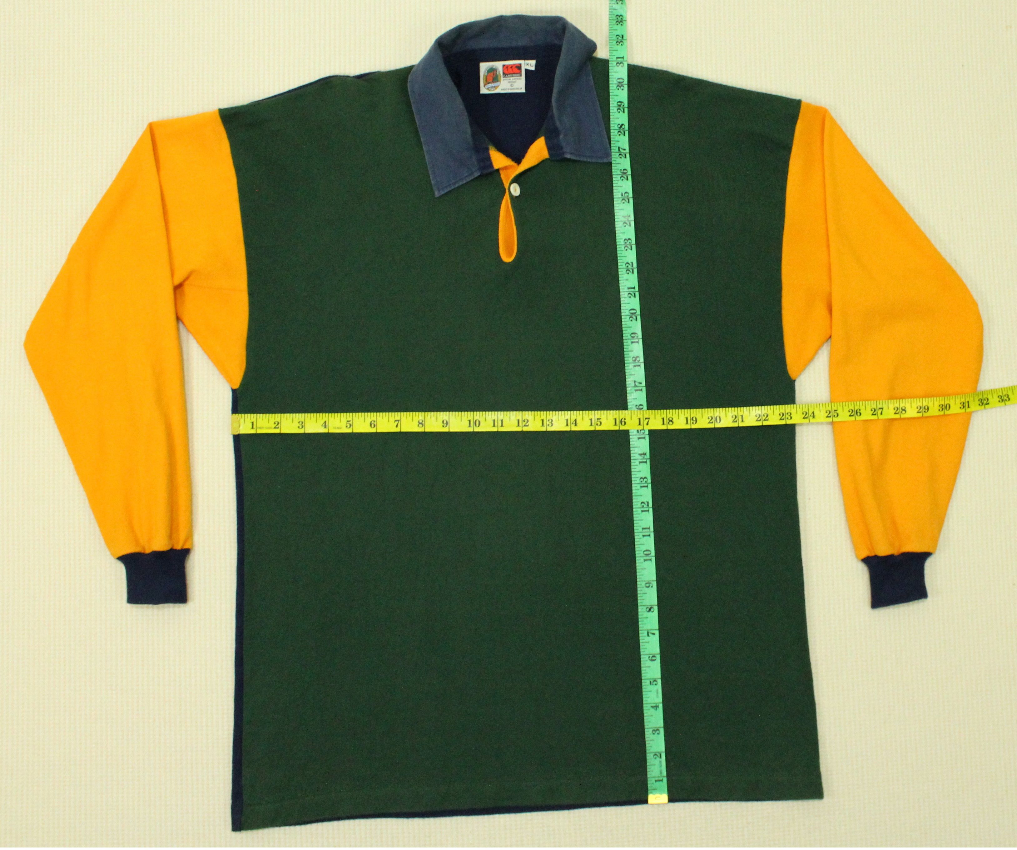 Canterbury of New Zealand × Vintage Vintage CANTERBURY OF NEW ZEALAND Shirt Rugby Australia Size US XL / EU 56 / 4 - 10 Thumbnail