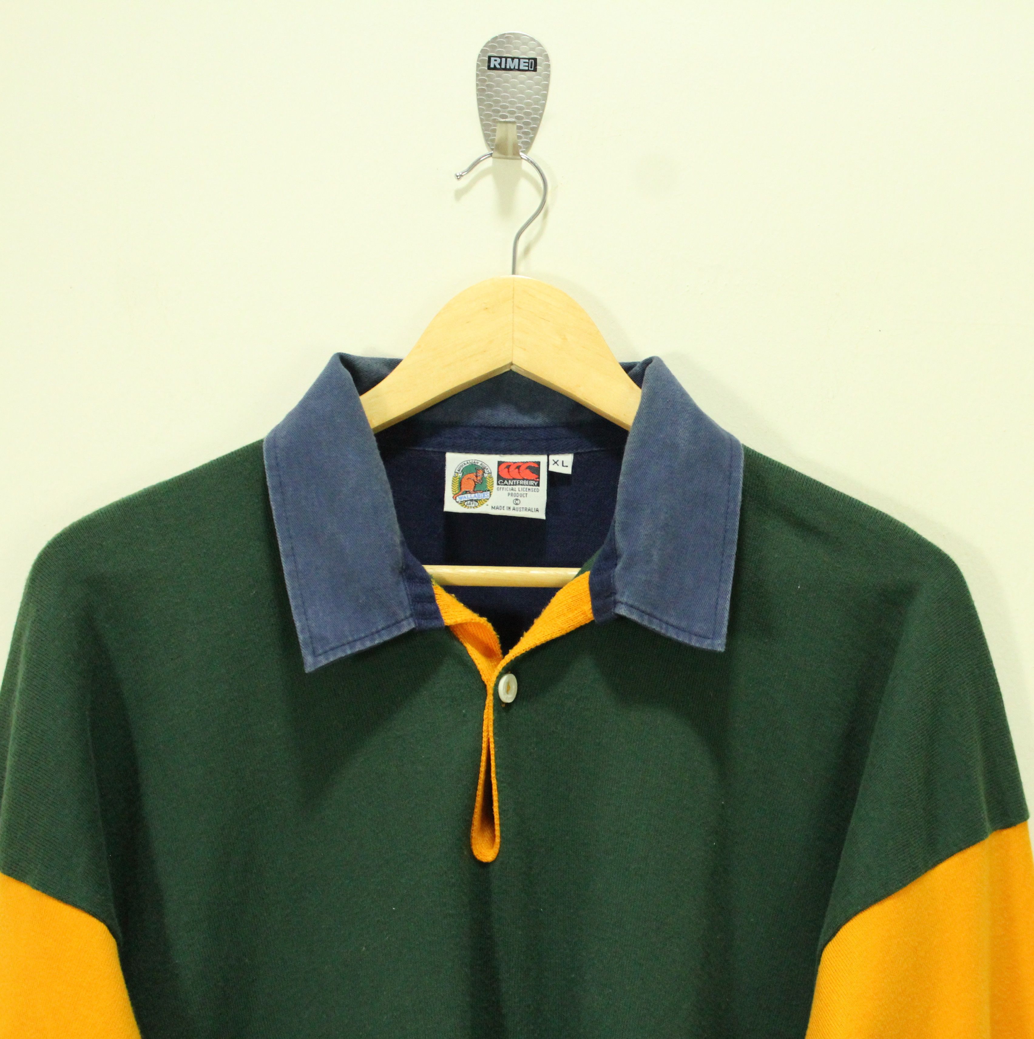 Canterbury of New Zealand × Vintage Vintage CANTERBURY OF NEW ZEALAND Shirt Rugby Australia Size US XL / EU 56 / 4 - 2 Thumbnail