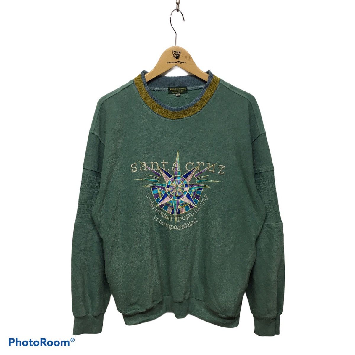 Santa Cruz Santa Cruze Crewneck Embroidery | Grailed