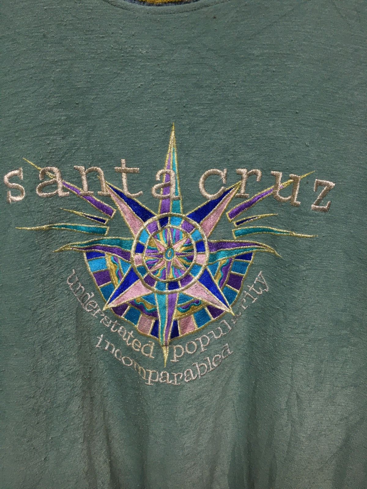Santa Cruz Skateboards Santa Cruze Crewneck Embroidery Size US M / EU 48-50 / 2 - 6 Thumbnail