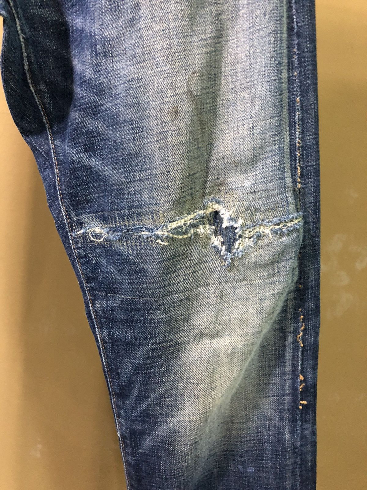 Denim & Supply Ralph Lauren Vtg Denim & Supply Ralph Lauren Distressed Denim Jeans Size US 32 / EU 48 - 3 Thumbnail