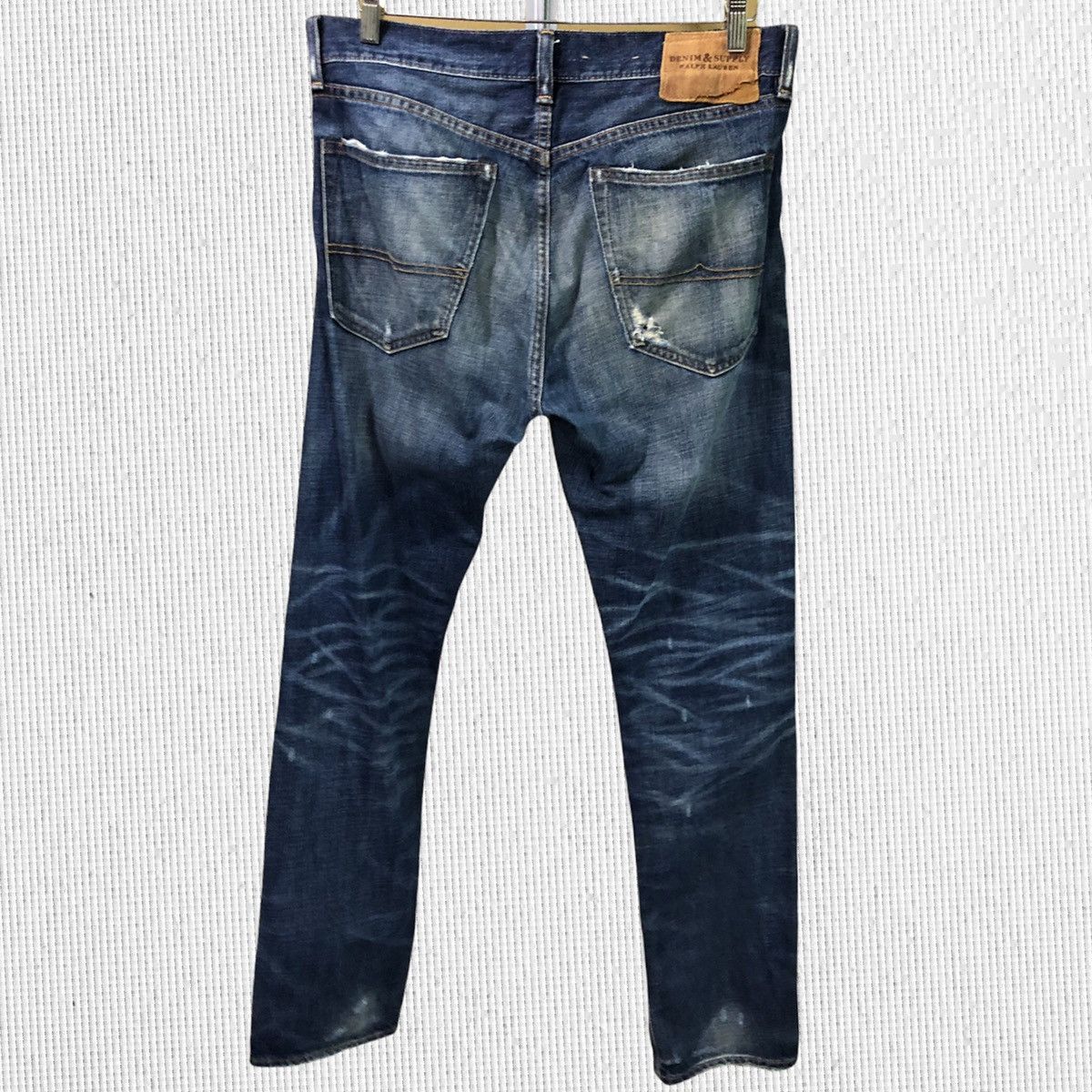 Vtg Denim & Supply Ralph Lauren Distressed Denim Jeans