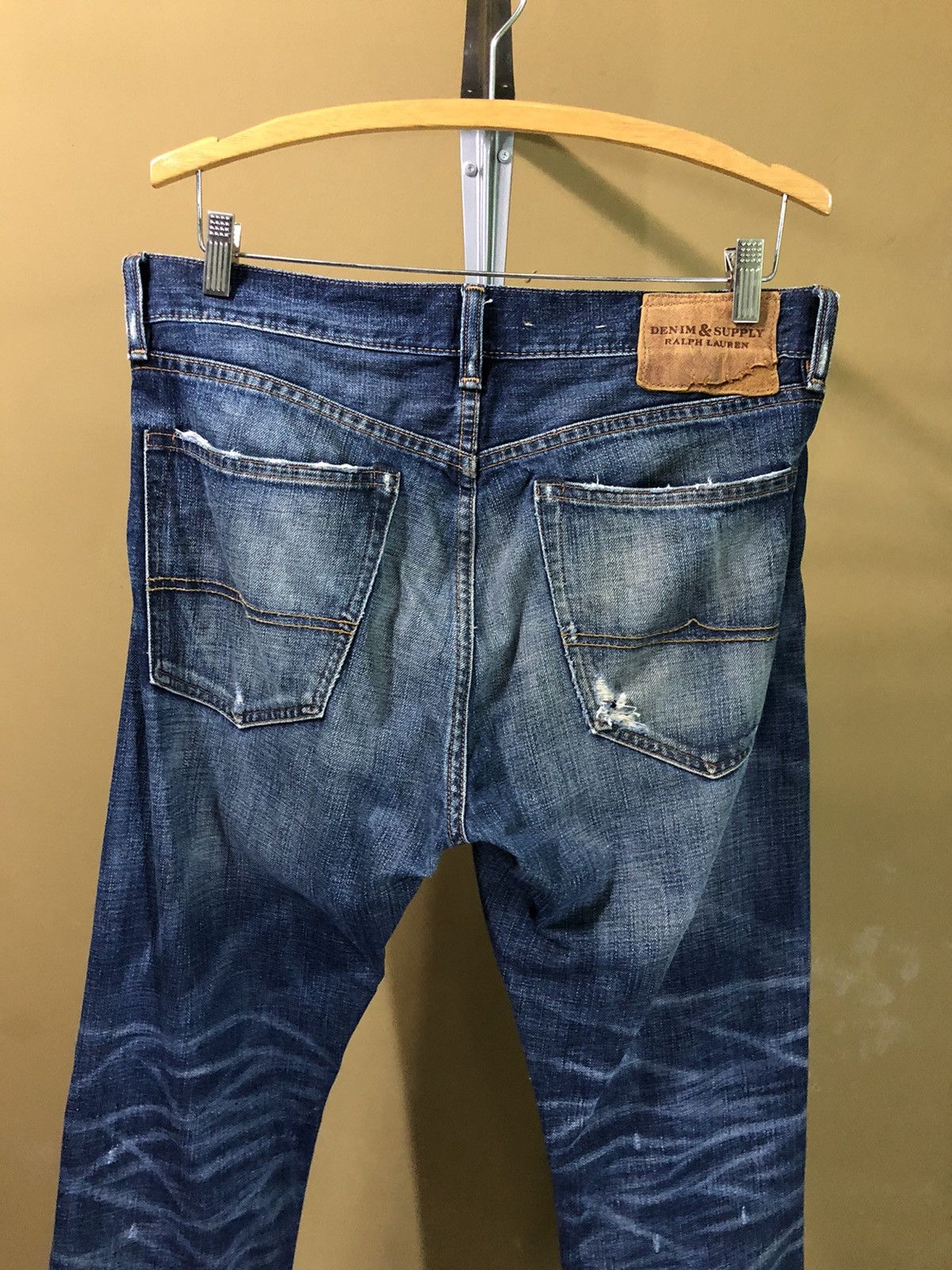 Denim & Supply Ralph Lauren Vtg Denim & Supply Ralph Lauren Distressed Denim Jeans Size US 32 / EU 48 - 7 Thumbnail