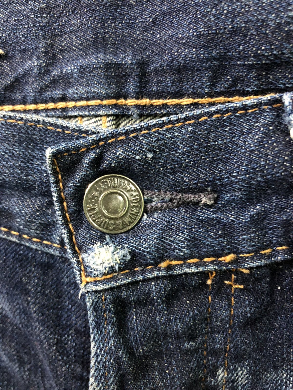 Denim & Supply Ralph Lauren Vtg Denim & Supply Ralph Lauren Distressed Denim Jeans Size US 32 / EU 48 - 5 Thumbnail