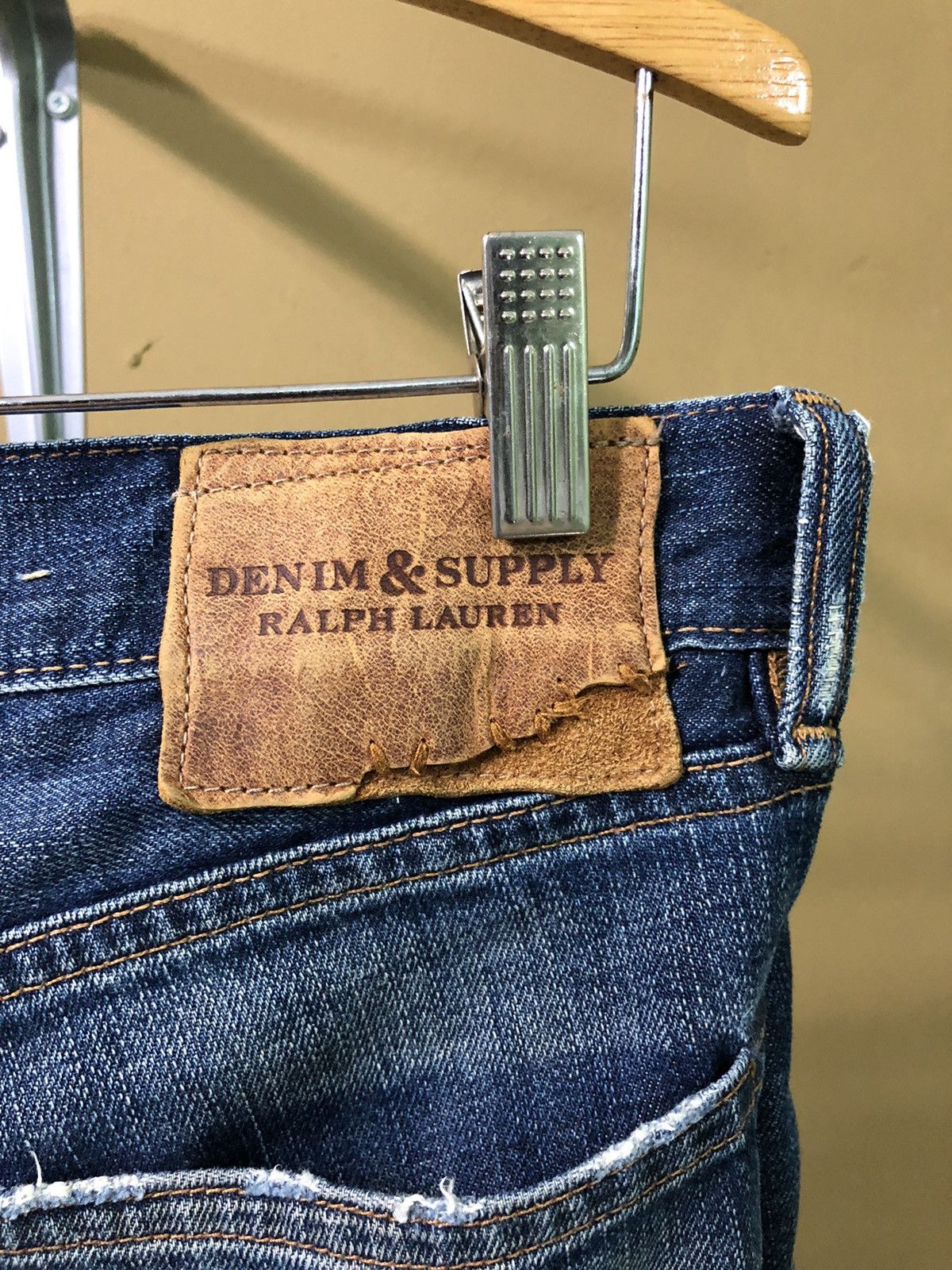 Denim & Supply Ralph Lauren Vtg Denim & Supply Ralph Lauren Distressed Denim Jeans Size US 32 / EU 48 - 8 Thumbnail