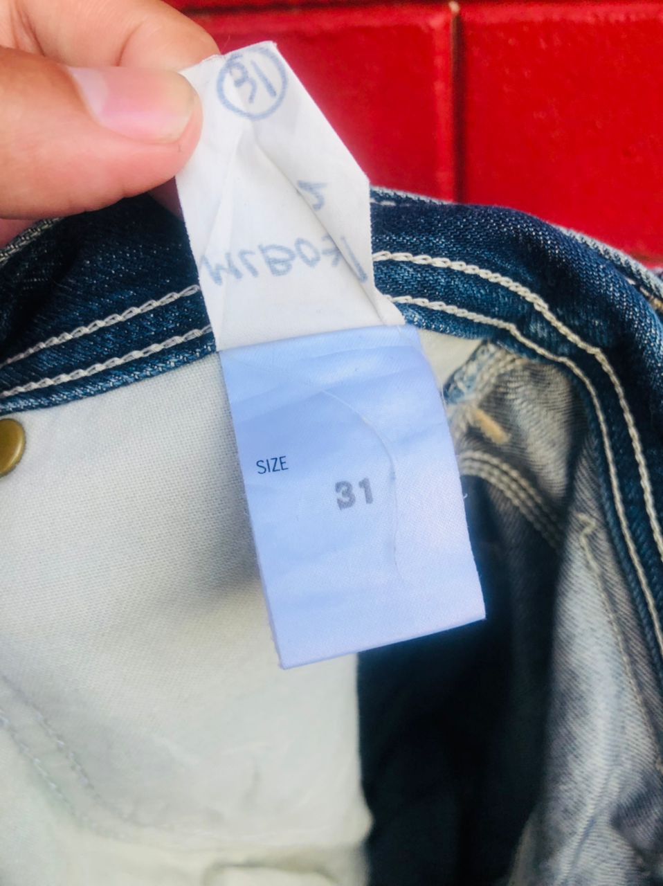 Japanese Brand × Vintage Vintage Edwin Distressed Japanese Designer Fashion Style Size US 34 / EU 50 - 12 Thumbnail