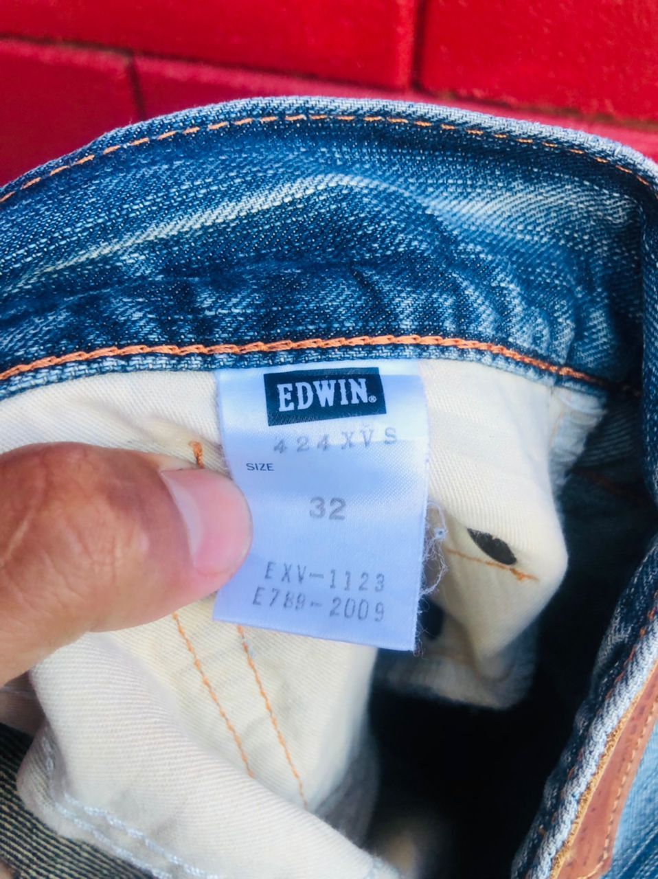 Japanese Brand × Vintage Vintage Edwin Distressed Japanese Designer Fashion Style Size US 34 / EU 50 - 11 Thumbnail