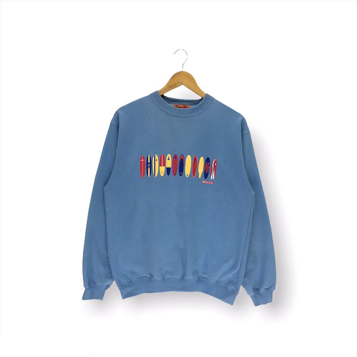 Vintage Vintage Whitesland Beach Surf Surfing Sweatshirt Size US M / EU 48-50 / 2 - 1 Thumbnail
