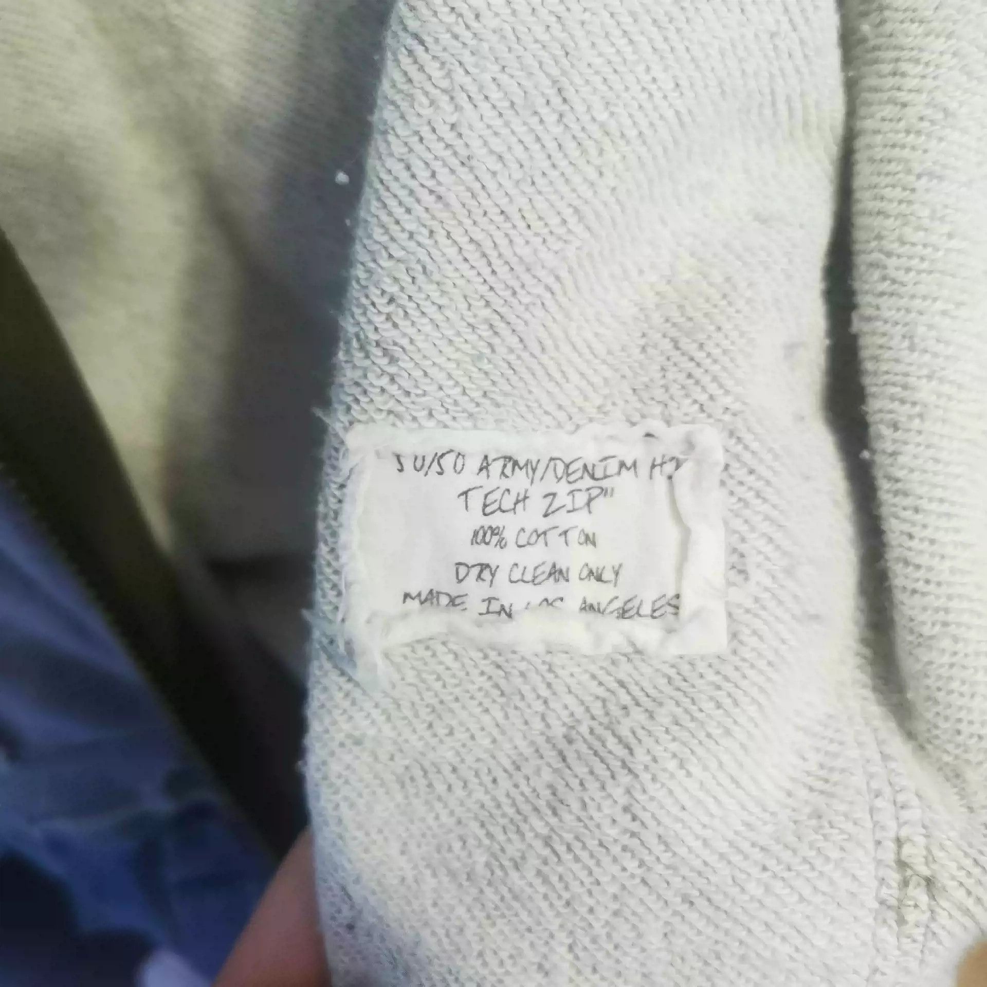 Greg Lauren Military leather BIG SMITH denim patchwork jacket Size US L / EU 52-54 / 3 - 3 Thumbnail