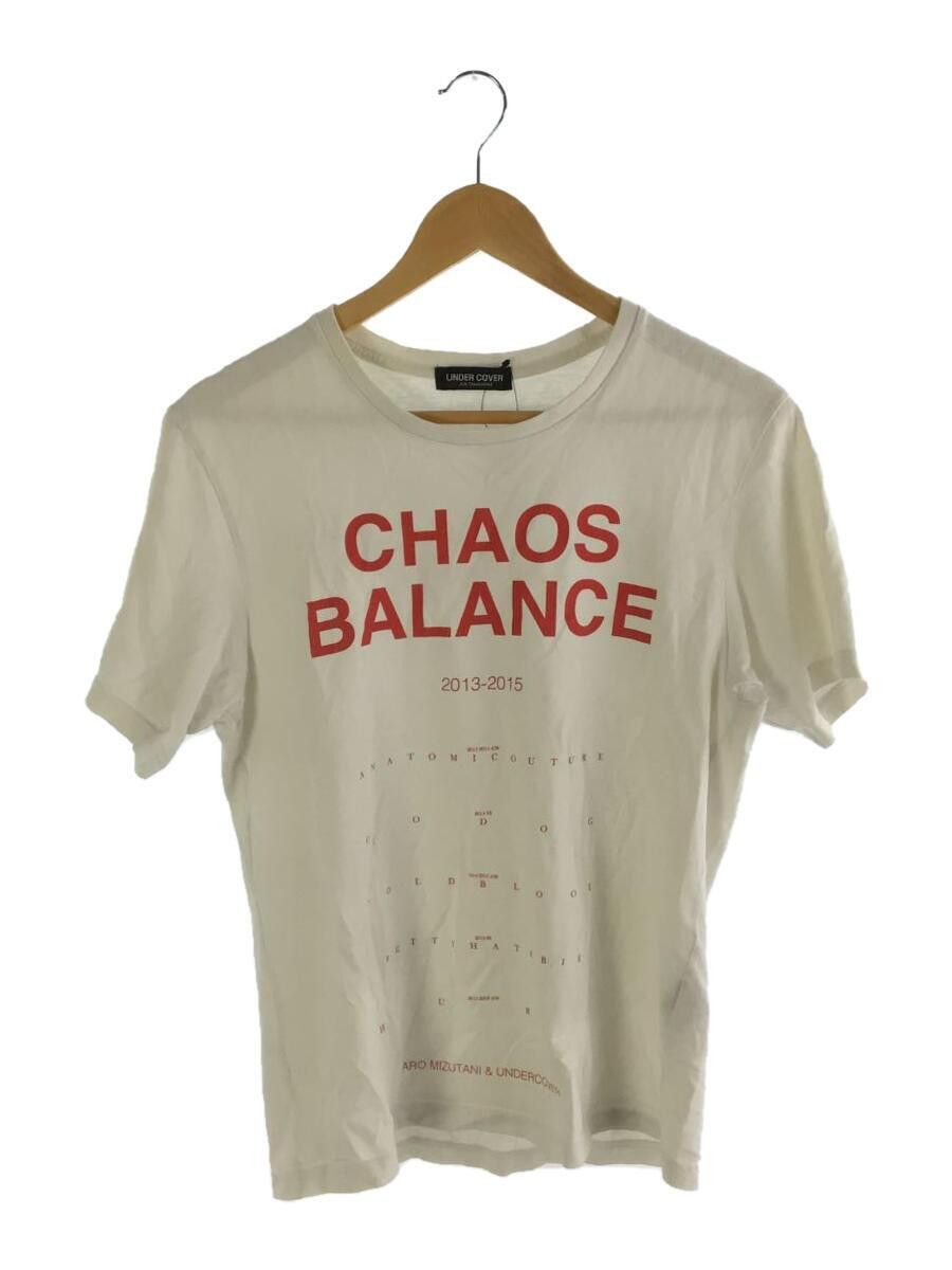 image of Undercover Chaos Balance Tee in White, Men's (Size Small)