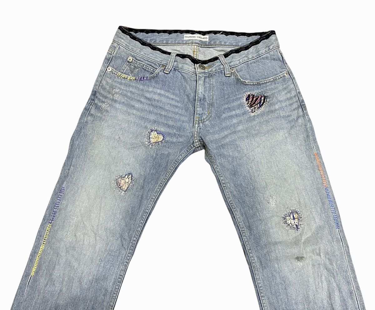 Issey Miyake × Tsumori Chisato Tsumori Chisato X Issey miyake Patches Hype Jeans Denim Size US 30 / EU 46 - 5 Thumbnail