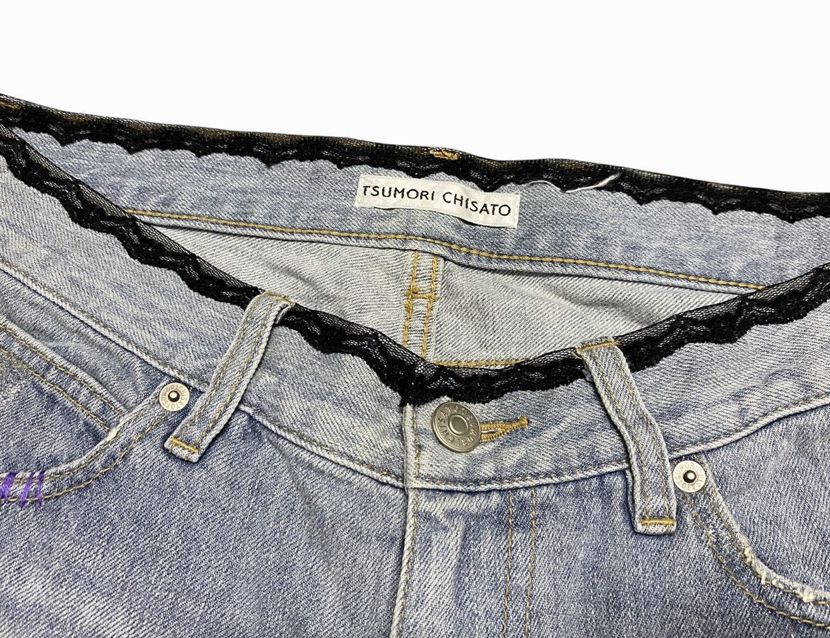 Issey Miyake × Tsumori Chisato Tsumori Chisato X Issey miyake Patches Hype Jeans Denim Size US 30 / EU 46 - 10 Thumbnail