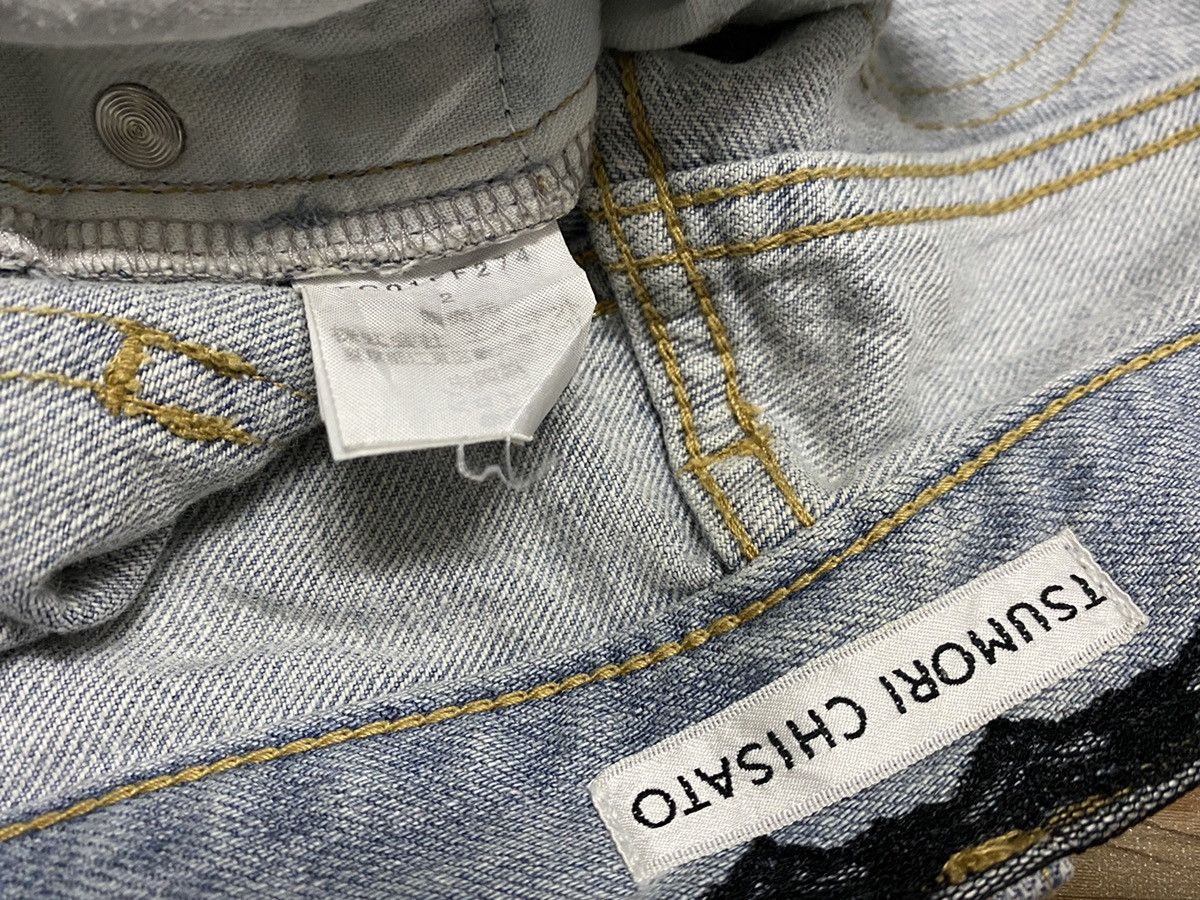 Issey Miyake × Tsumori Chisato Tsumori Chisato X Issey miyake Patches Hype Jeans Denim Size US 30 / EU 46 - 12 Thumbnail