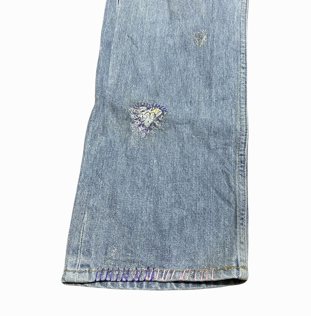 Issey Miyake × Tsumori Chisato Tsumori Chisato X Issey miyake Patches Hype Jeans Denim Size US 30 / EU 46 - 4 Thumbnail