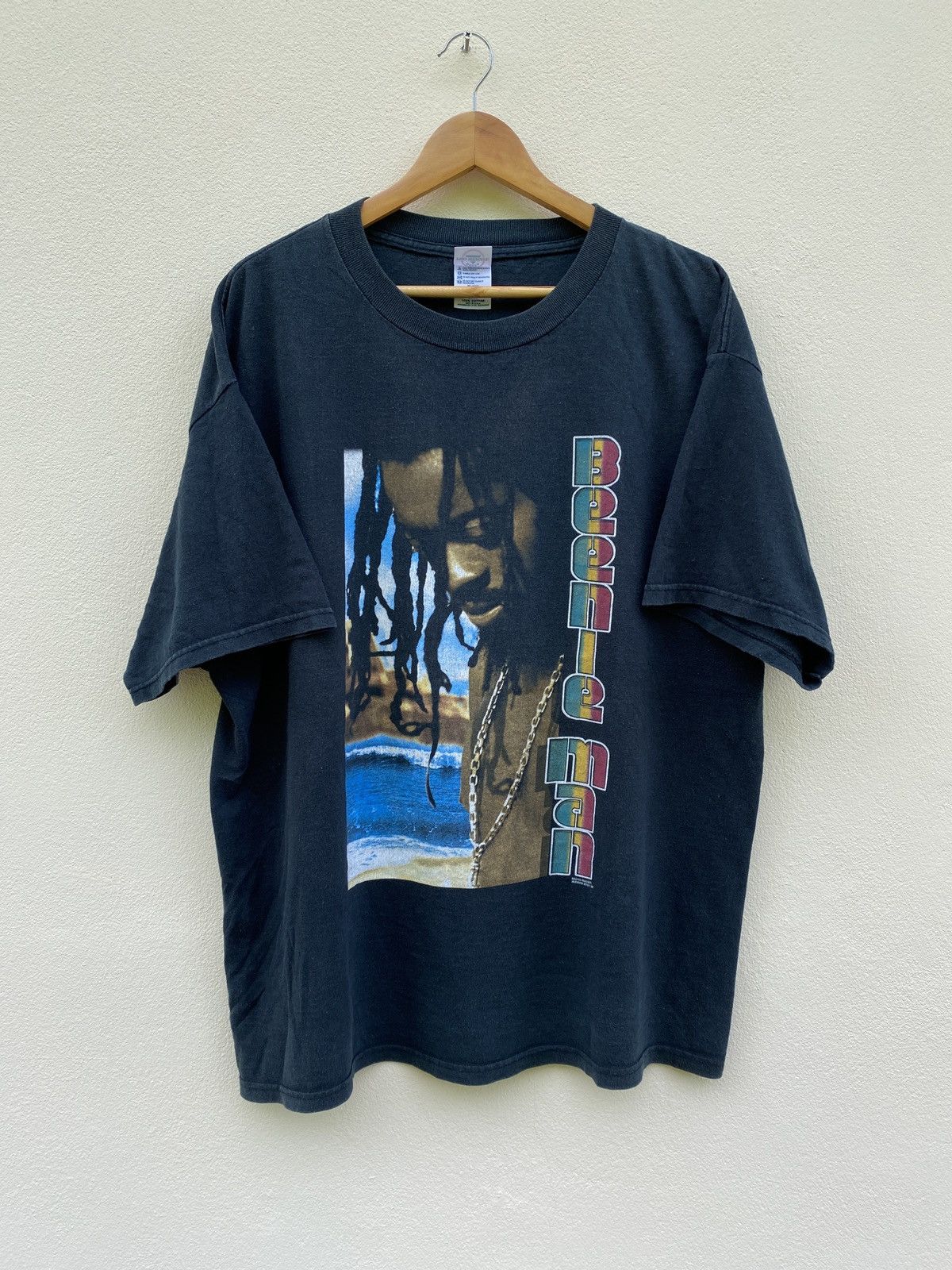 Band Tees × Rap Tees × Vintage Vintage 00s Beenie Man Jamaican Deejay Dancehall Raptee Size US XL / EU 56 / 4 - 1 Thumbnail