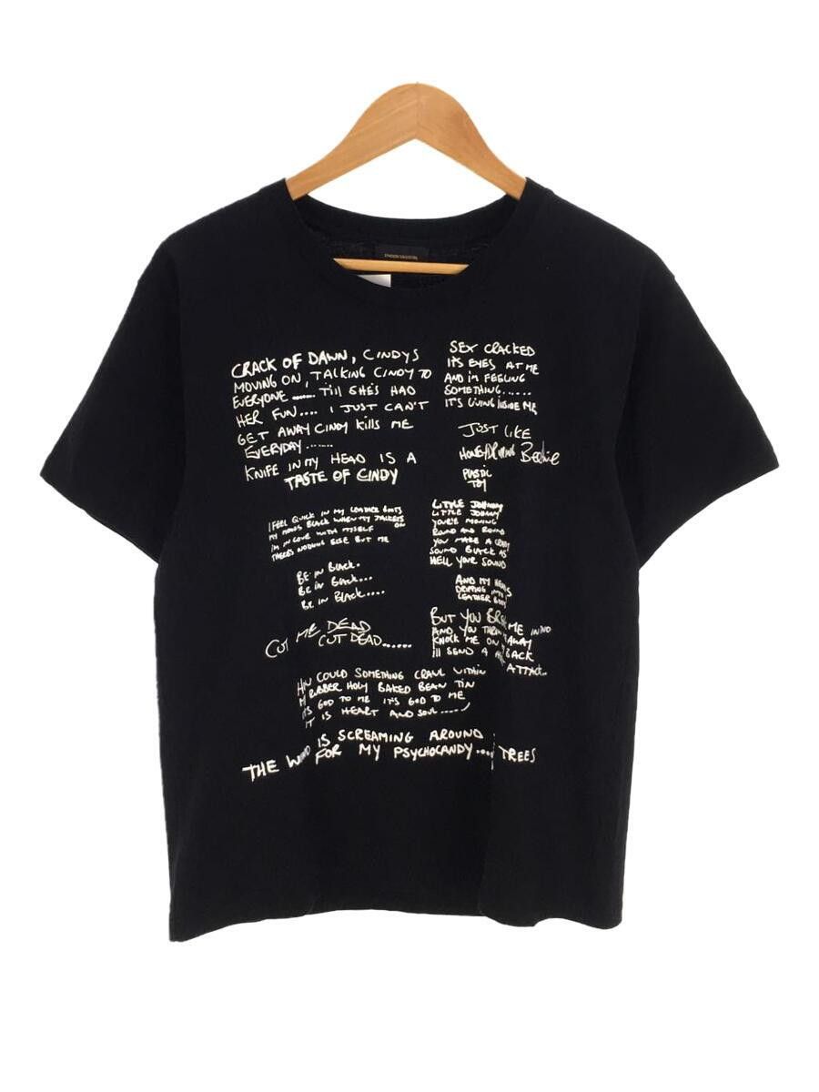 image of Undercover Script Printed Tee in Black, Men's (Size Small)