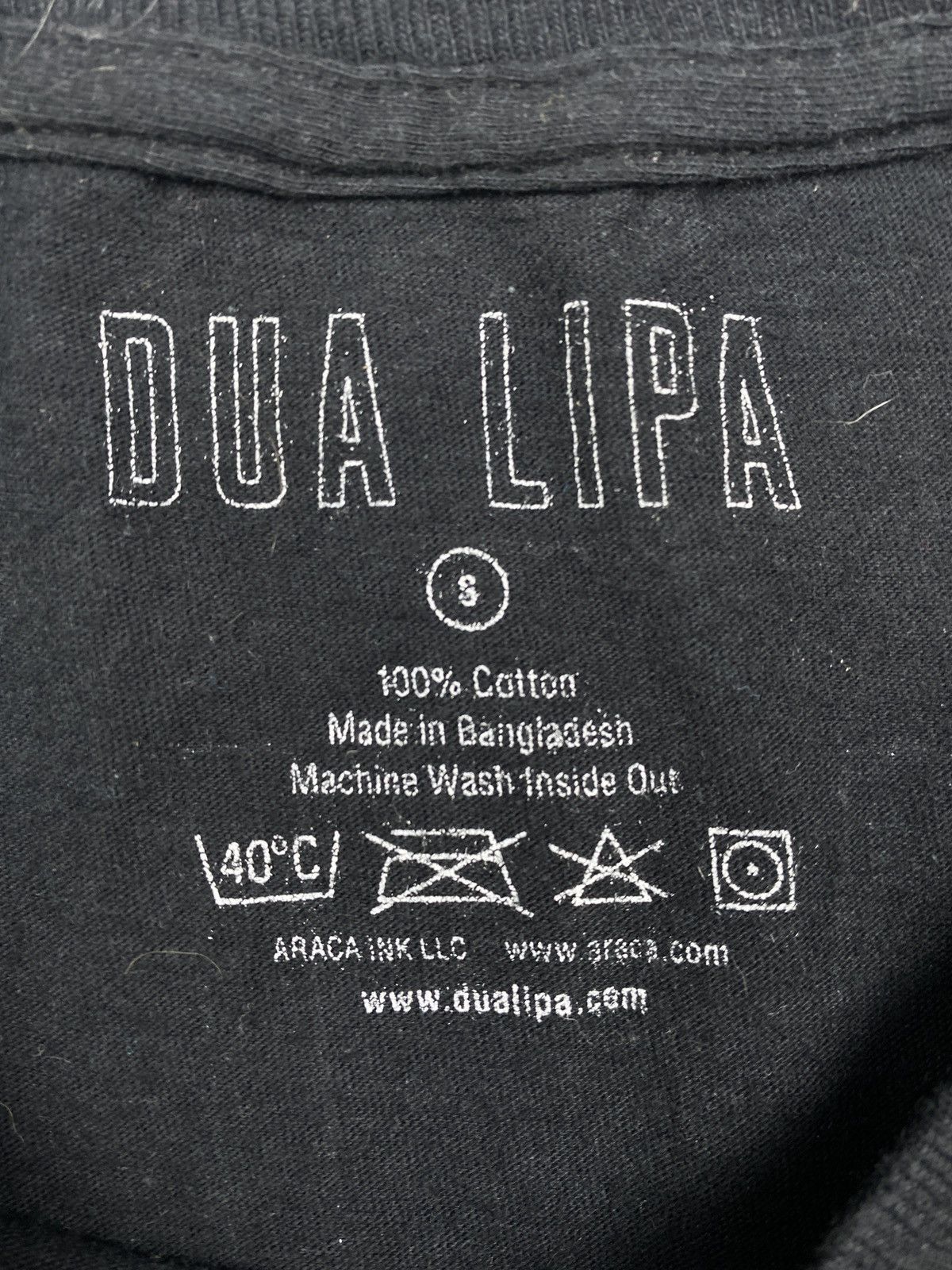 Band Tees Dua Lipa 2018 Tour Tee Shirt Size S Size US S / EU 44-46 / 1 - 10 Thumbnail