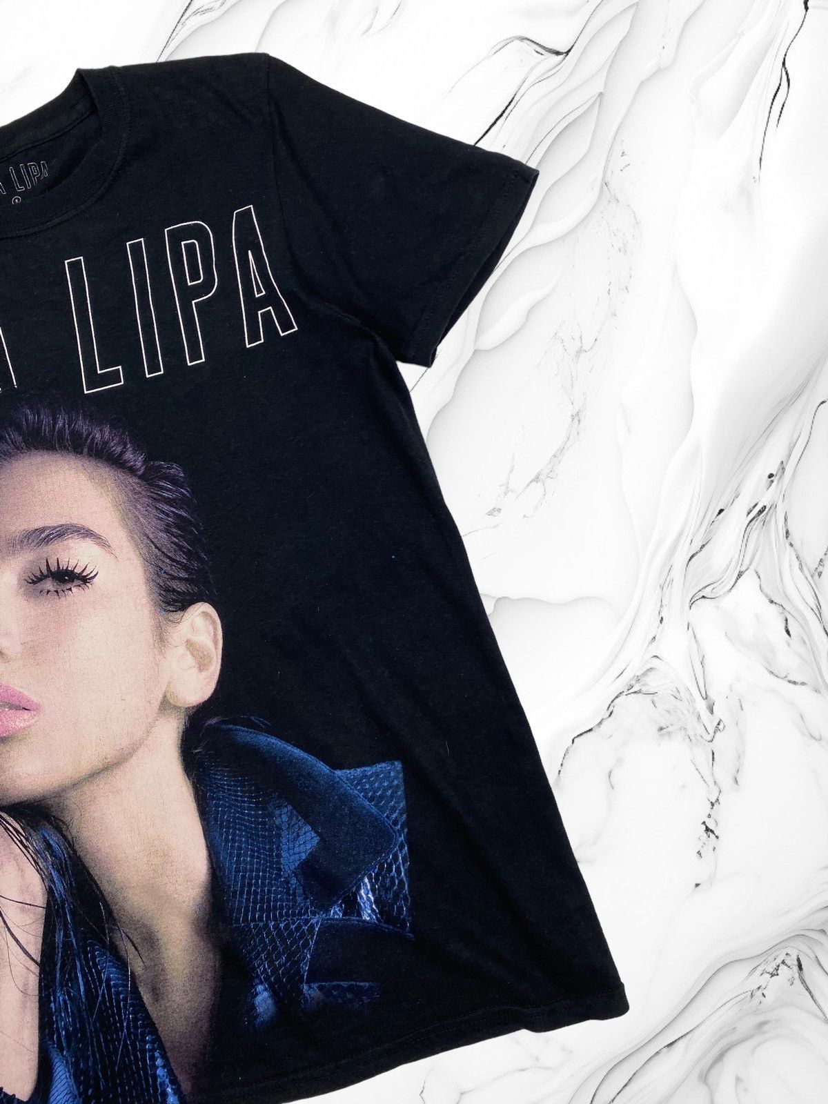 Band Tees Dua Lipa 2018 Tour Tee Shirt Size S Size US S / EU 44-46 / 1 - 3 Thumbnail