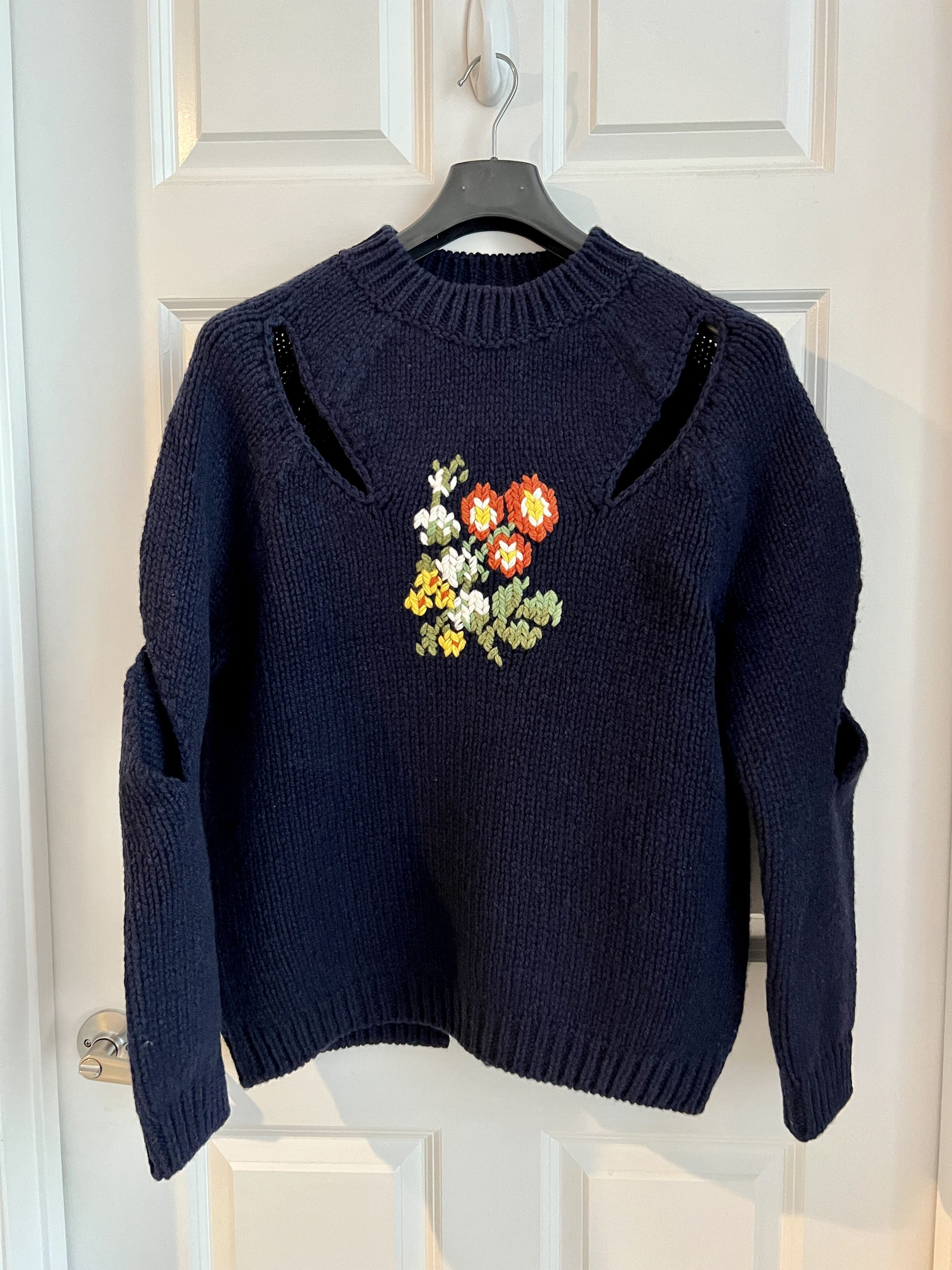 Stefan Cooke 2020aw flower knit - ニット/セーター