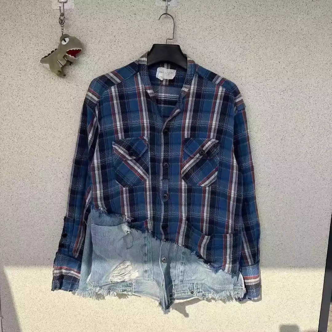 Greg Lauren greg lauren patchwork shirt Size US L / EU 52-54 / 3 - 1 Thumbnail