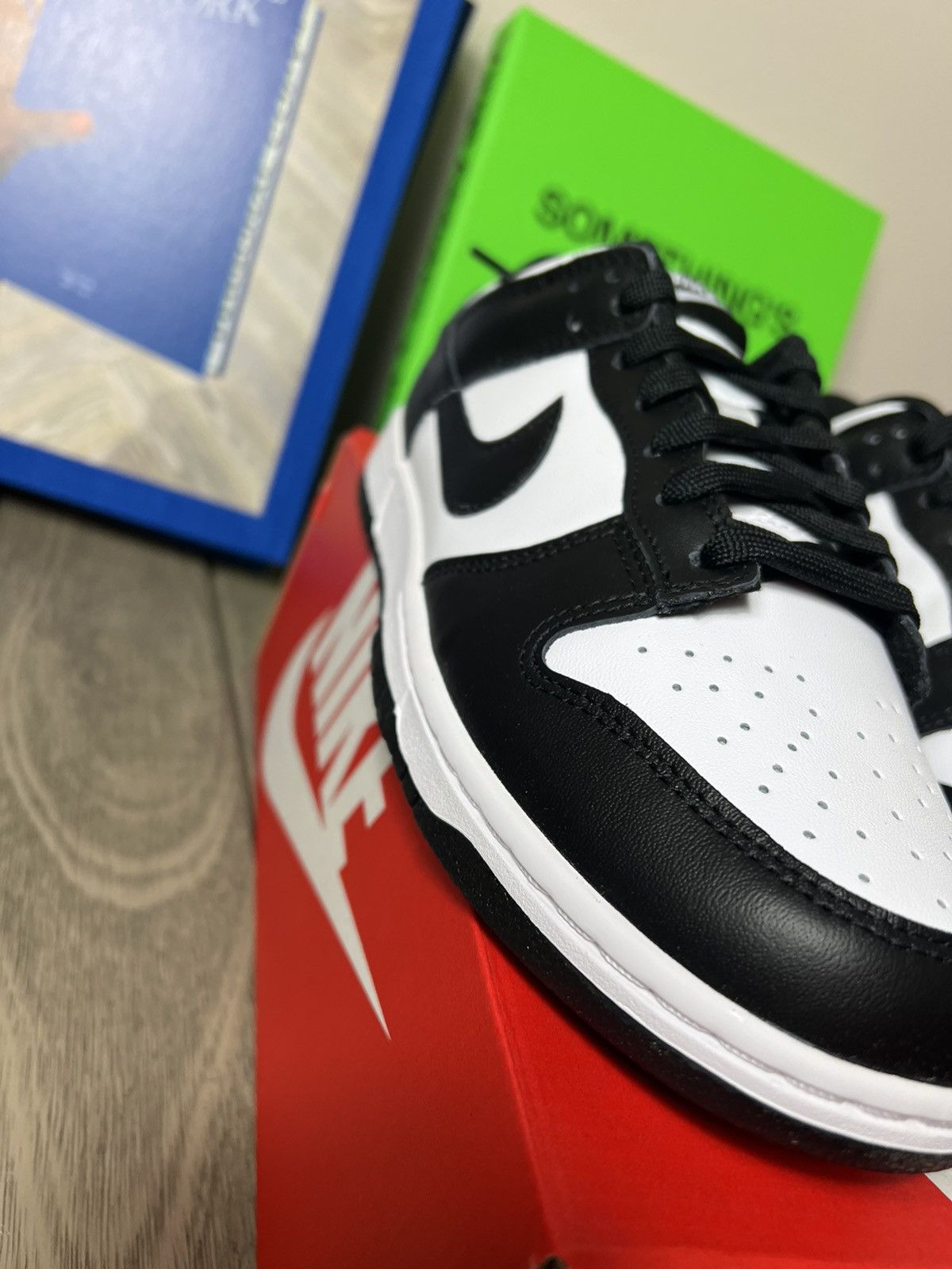 Nike Nike Dunk Low Retro Black White Womens Size US 9.5 / IT 39.5 - 6 Thumbnail