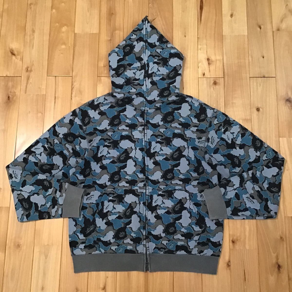 APE BAPE KAWS 中国 限定シャークパーカー CAMO 3XL - パーカー