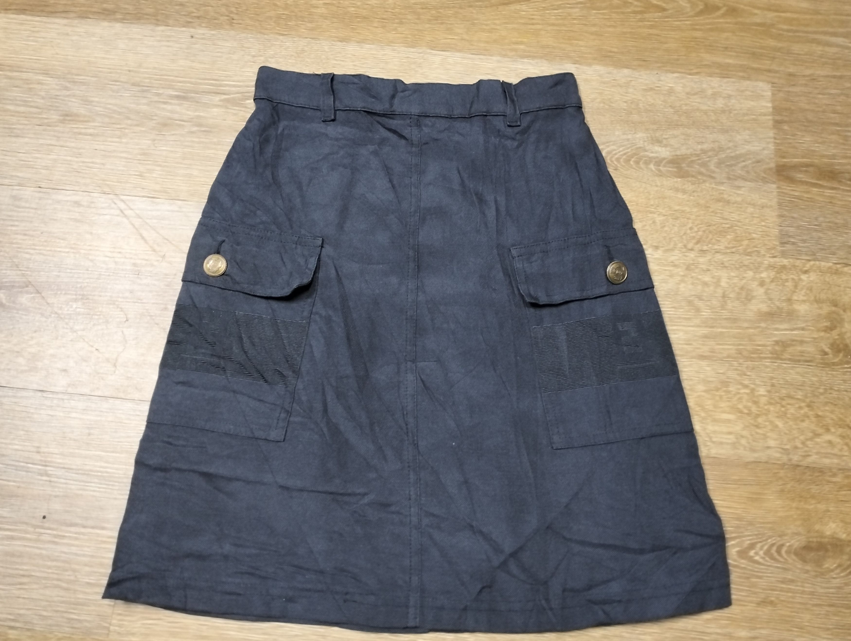 Fendi × Vintage Vintage Fendi Cargo Skirt Nice Design Size 25" / US 0 / IT 36 - 1 Thumbnail